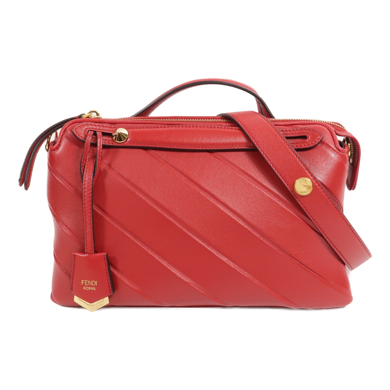 FENDI 牛皮皮革By The Way手挽肩背兩用袋
