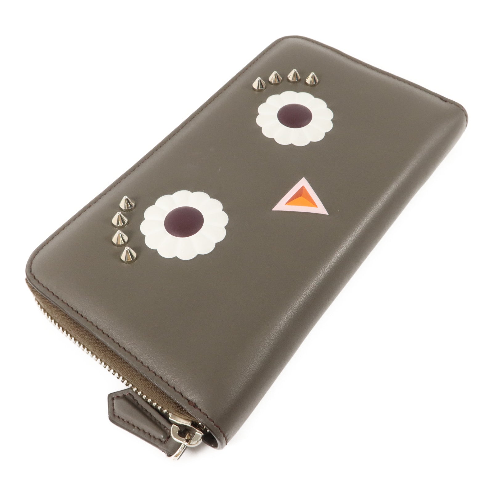 FENDI 牛皮皮革Hypnoteyes Wallet長錢包