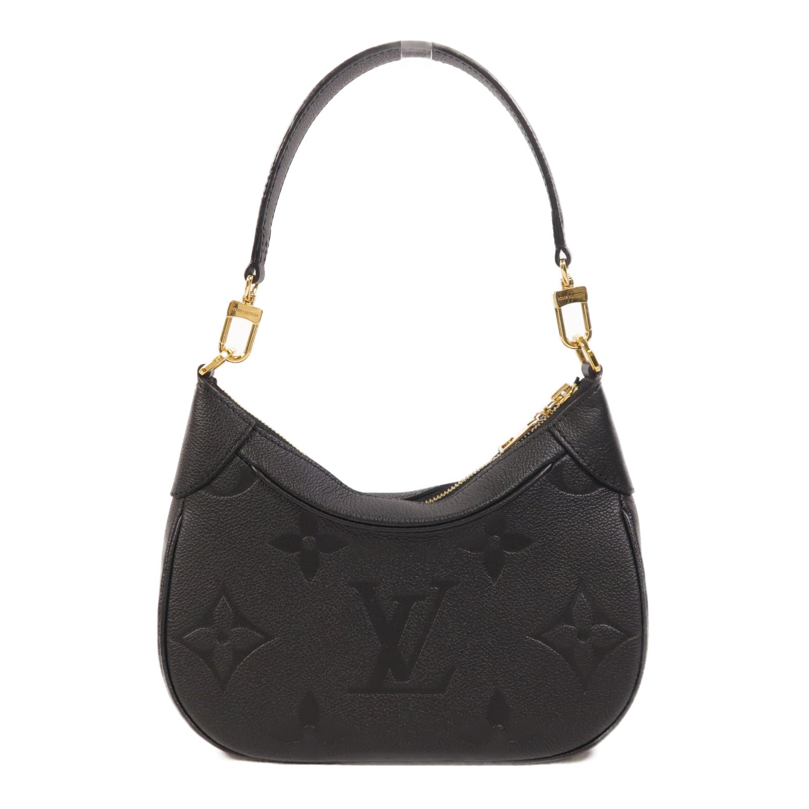 LOUIS VUITTON Monogram Empreinte Bagatelle金扣手挽肩背兩用袋