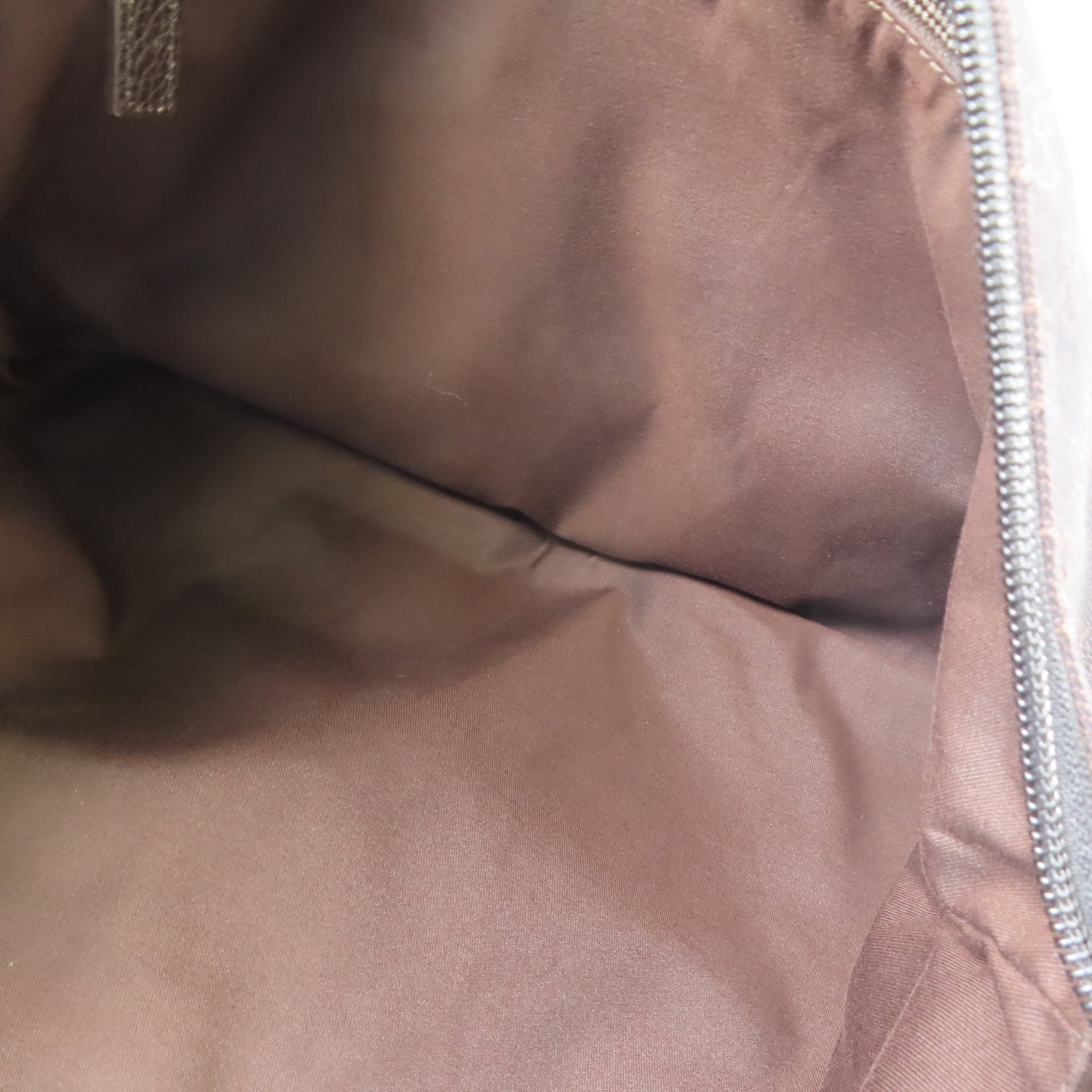 GUCCI 帆布Shoulder Bag銀扣肩背袋棕色