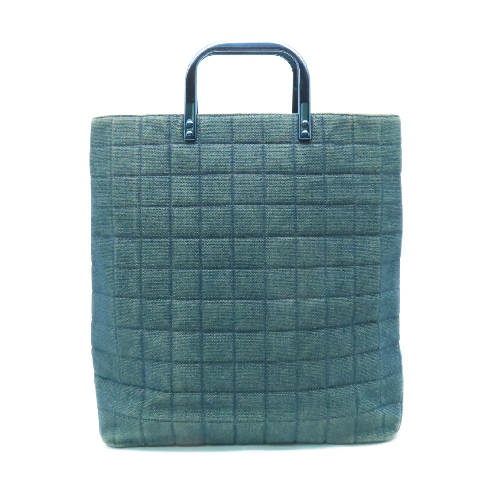 CHANEL 【激減優惠】牛仔布Vintage Handbag手挽袋藍色
