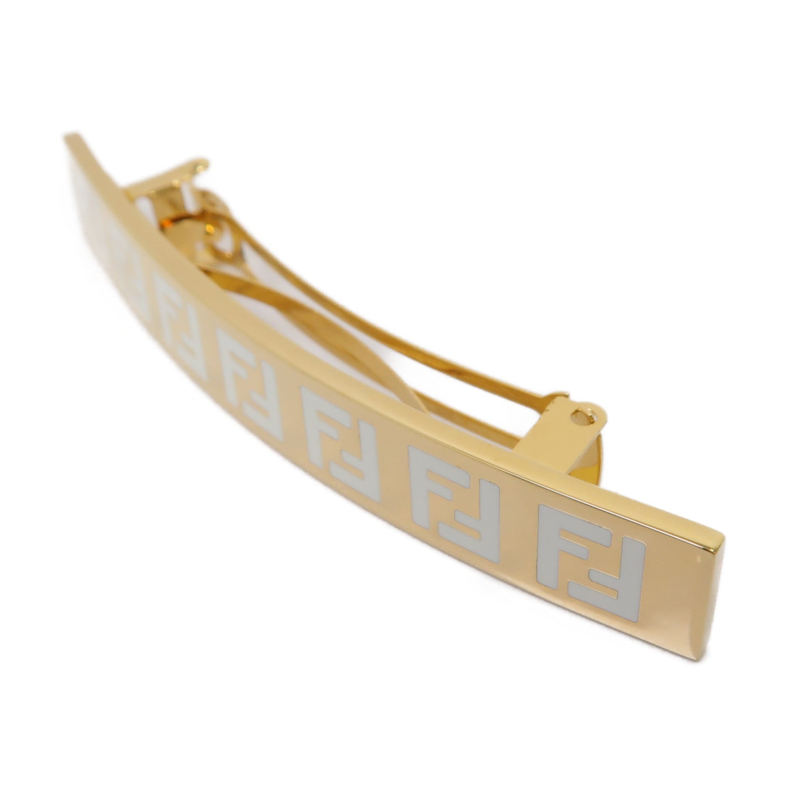 FENDI 金屬Hair Pin髮夾金色