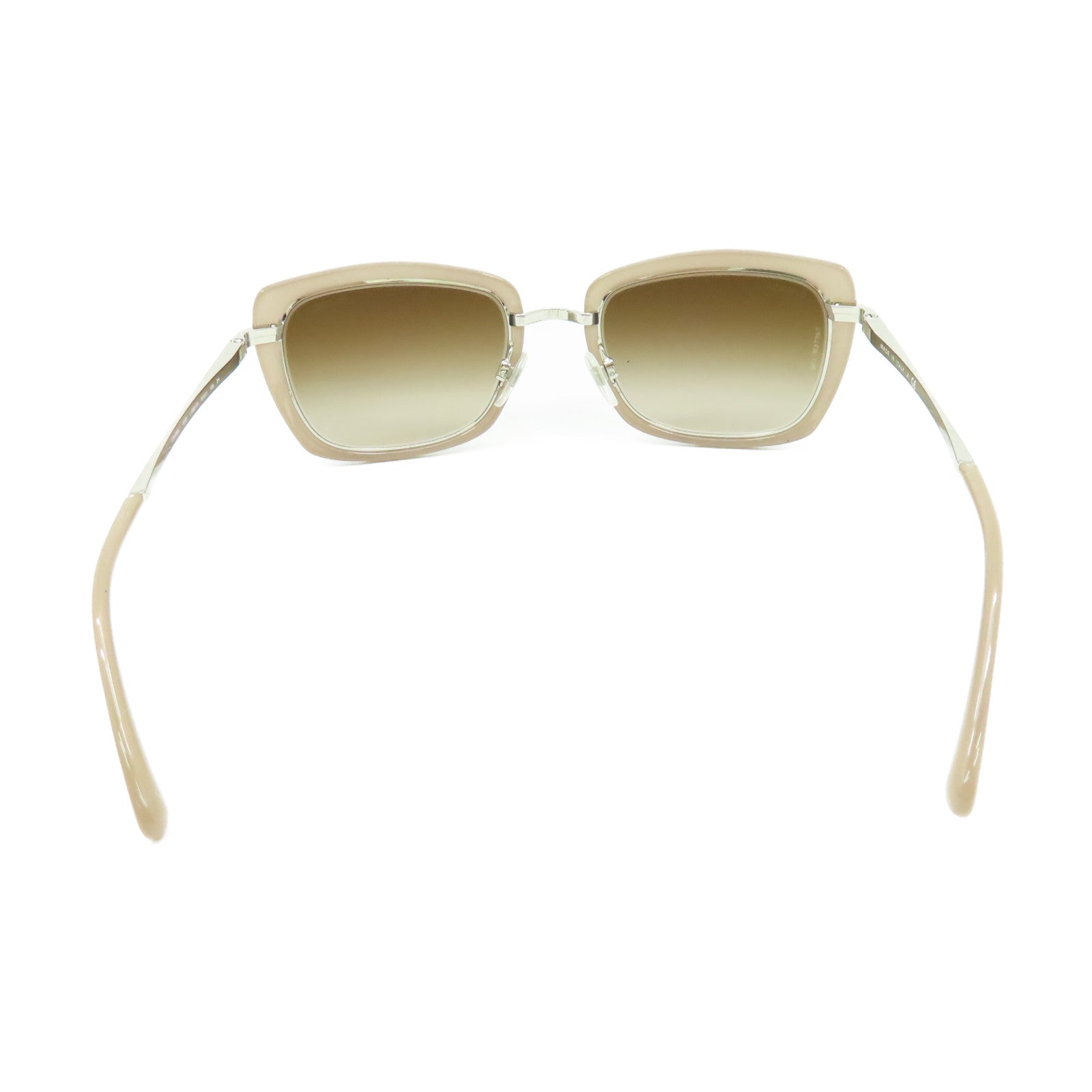 CHANEL 【激減優惠】PVC/金屬Sunglasses太陽眼鏡啡色/銀色