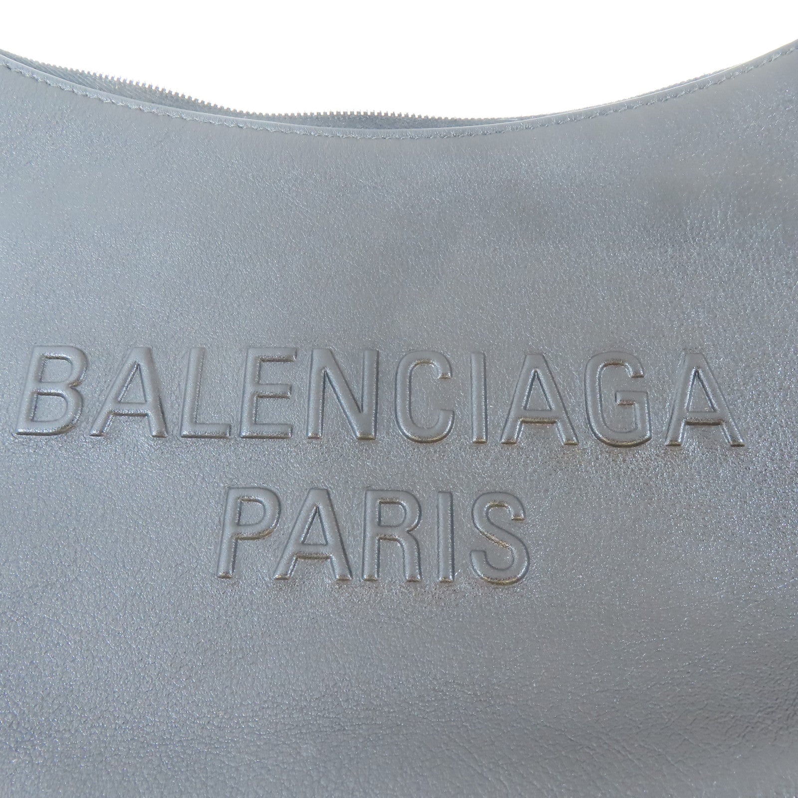 BALENCIAGA 牛皮皮革Mary Kate Sling Bag銀扣肩背袋黑色