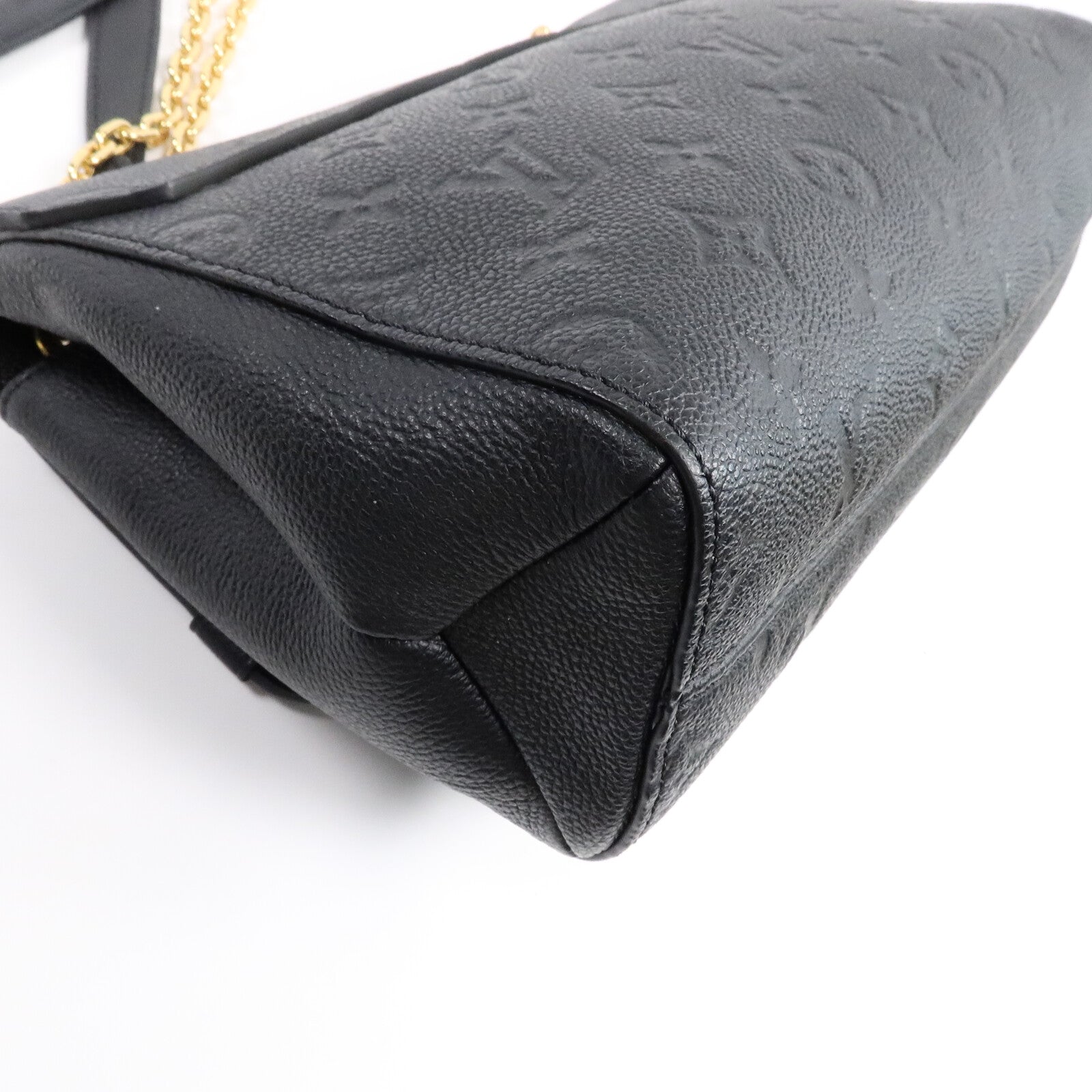 LOUIS VUITTON Monogram Empreinte Vavin PM金扣肩背袋
