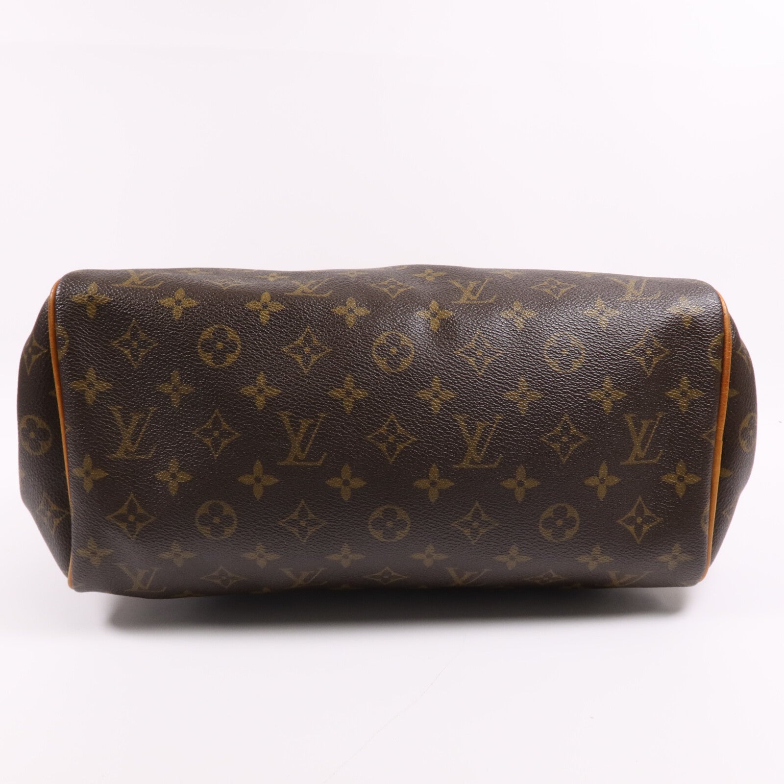 LOUIS VUITTON Monogram Montorgueil PM金扣肩背袋棕色