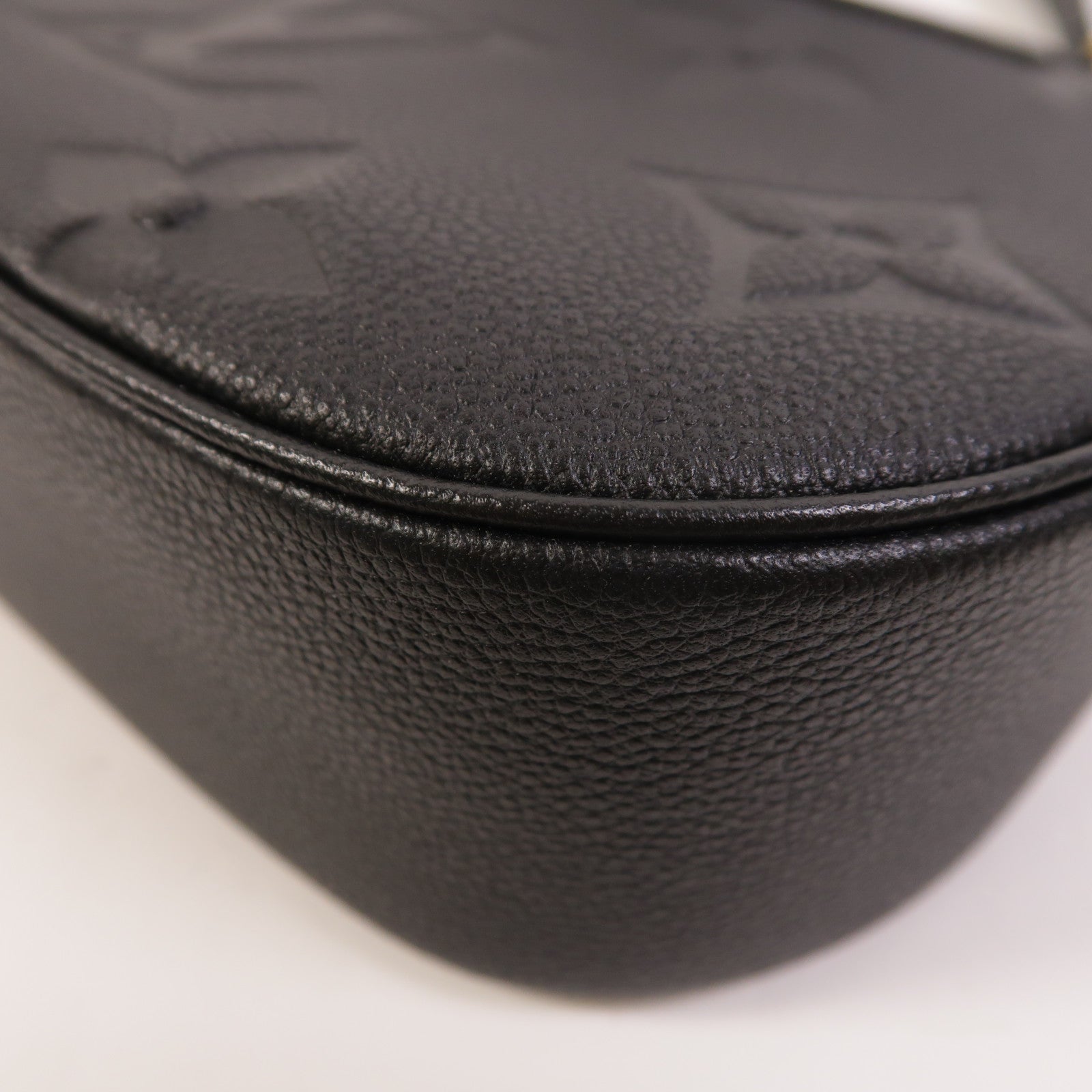 LOUIS VUITTON Monogram Empreinte Bagatelle金扣手挽肩背兩用袋