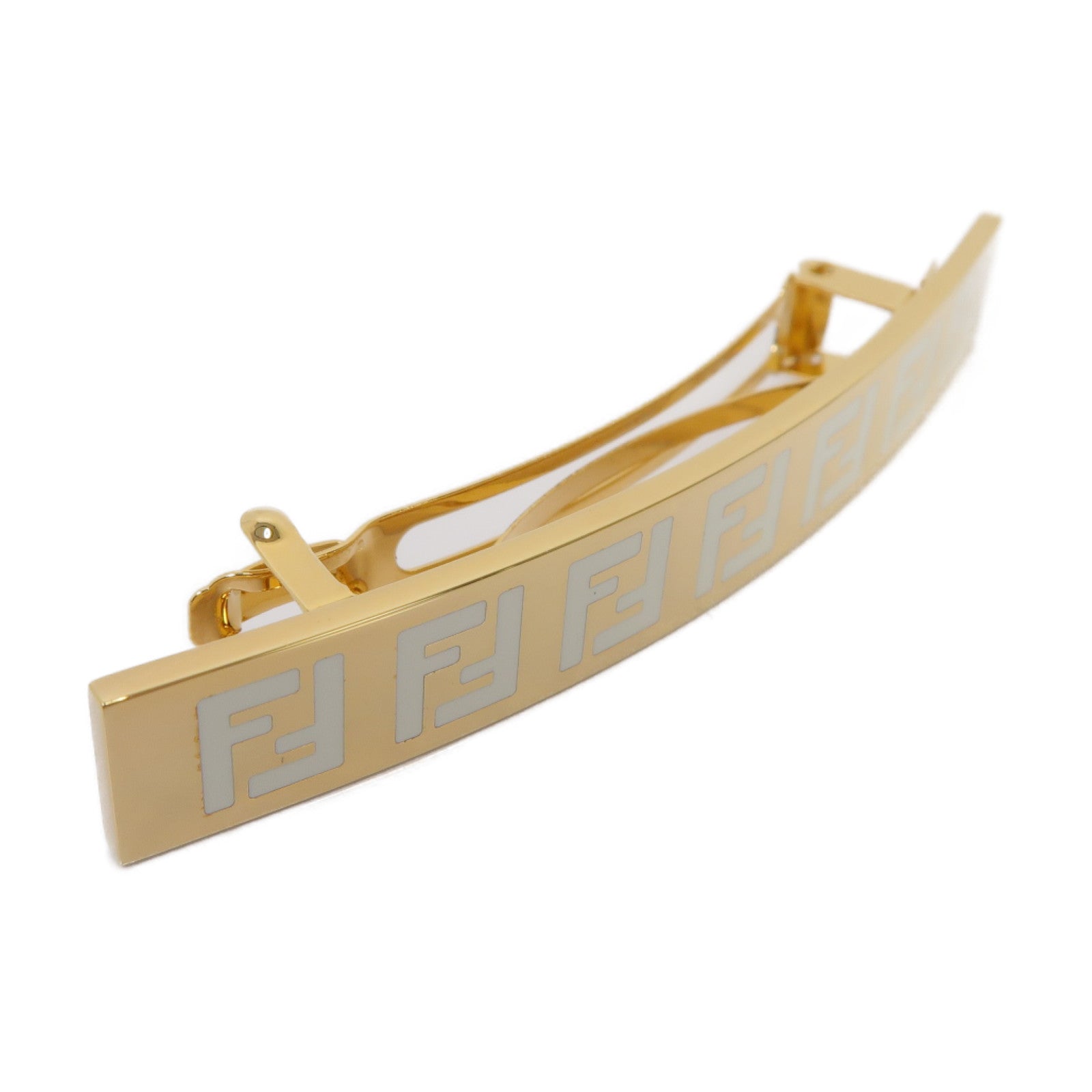 FENDI 金屬Hair Pin髮夾金色