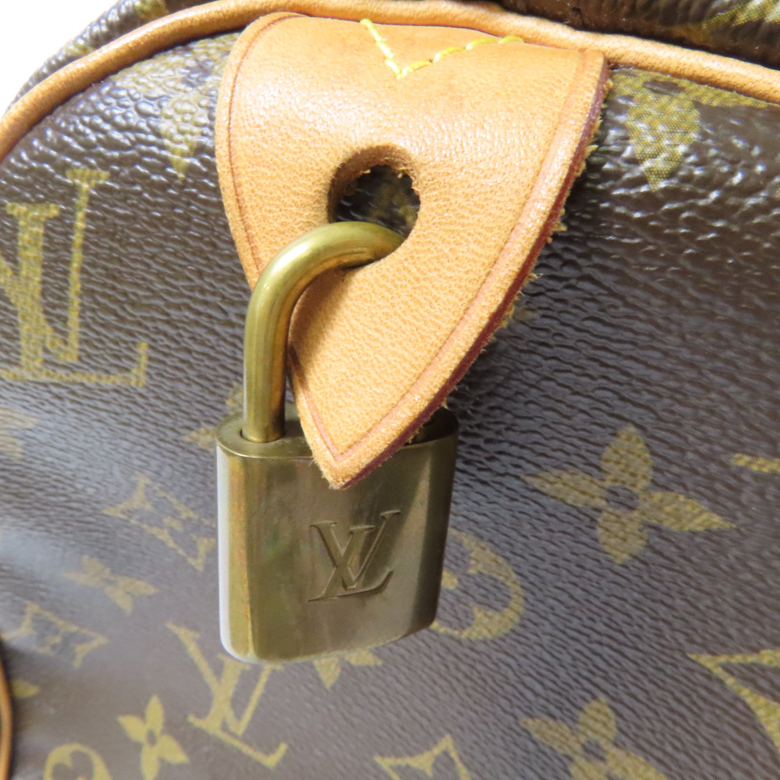LOUIS VUITTON Monogram Speedy 40金扣手挽袋/波士頓包