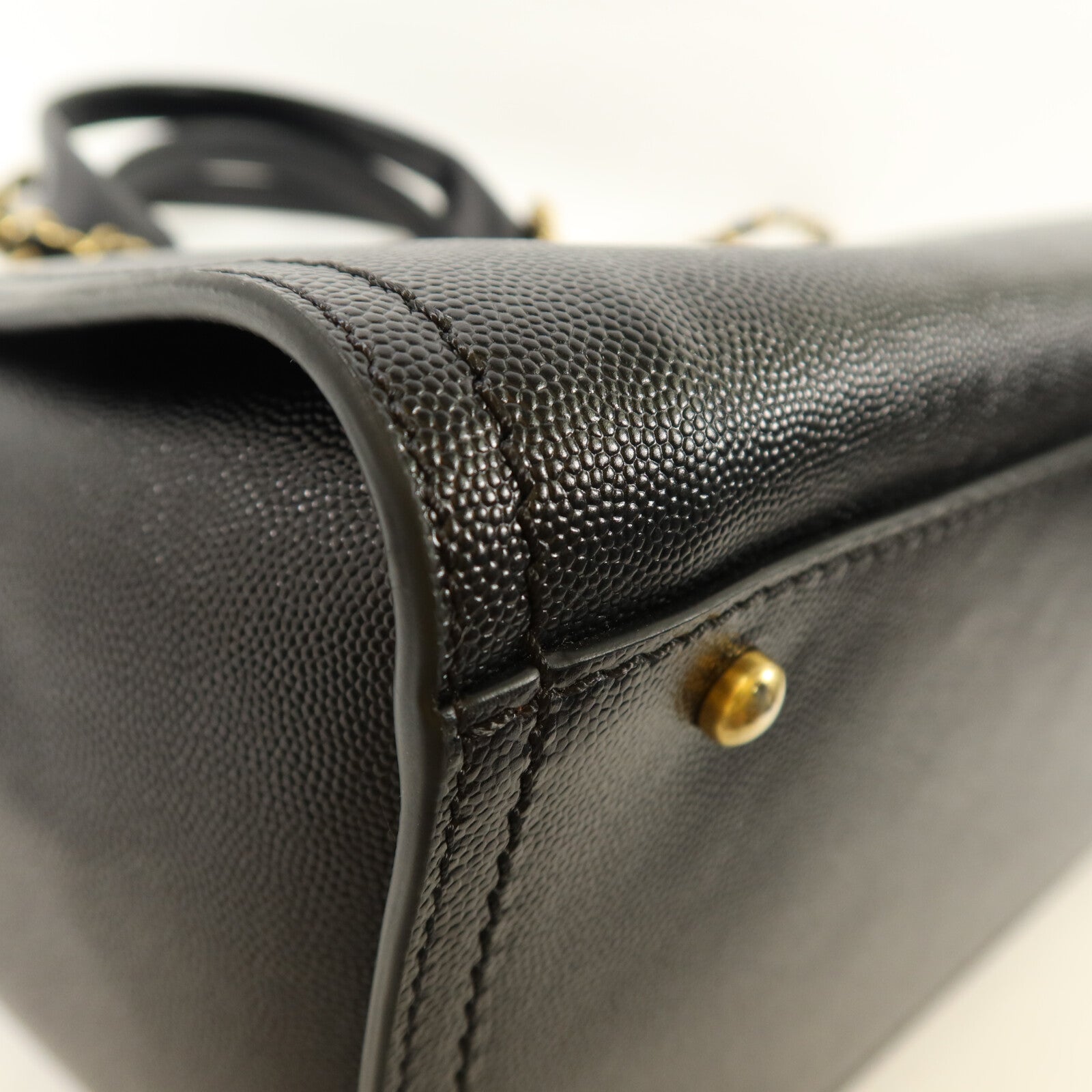 CHANEL 牛皮皮革Deauville Tote Bag手挽肩背兩用袋
