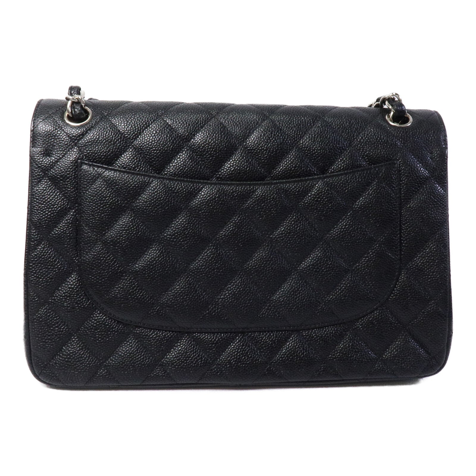 CHANEL 牛皮皮革Large Classic鏈帶肩背袋