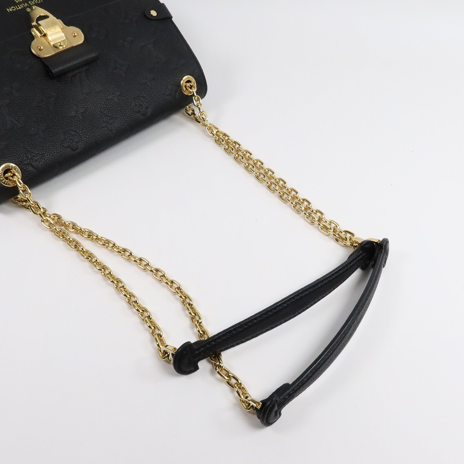 LOUIS VUITTON Monogram Empreinte Vavin PM金扣肩背袋