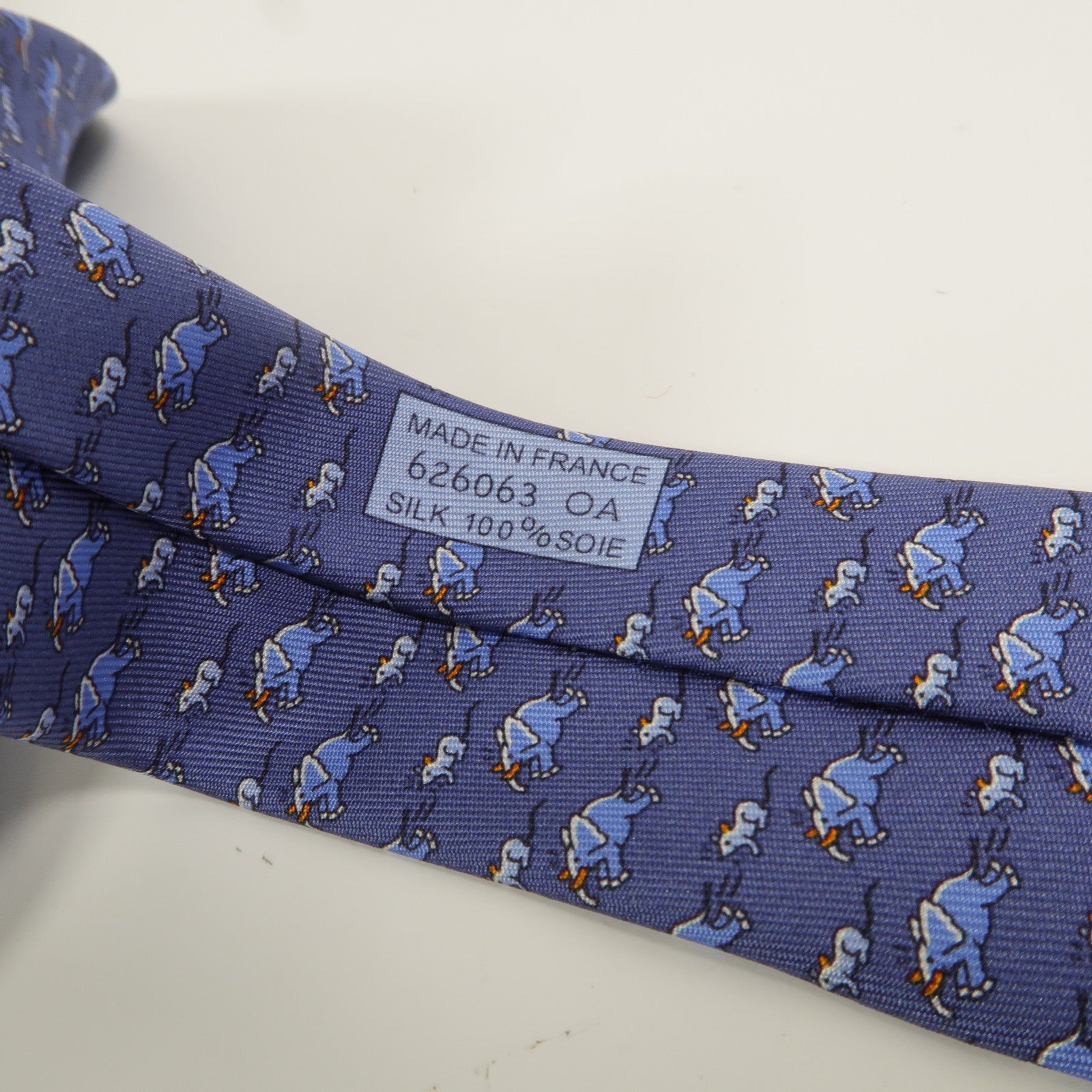 HERMES 絲質Necktie領帶