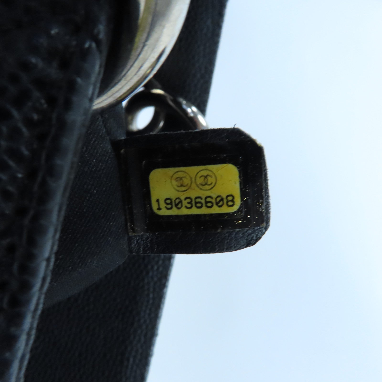 CHANEL 菱格Caviar皮革Grand Shopping Tote Bag銀扣肩背袋黑色