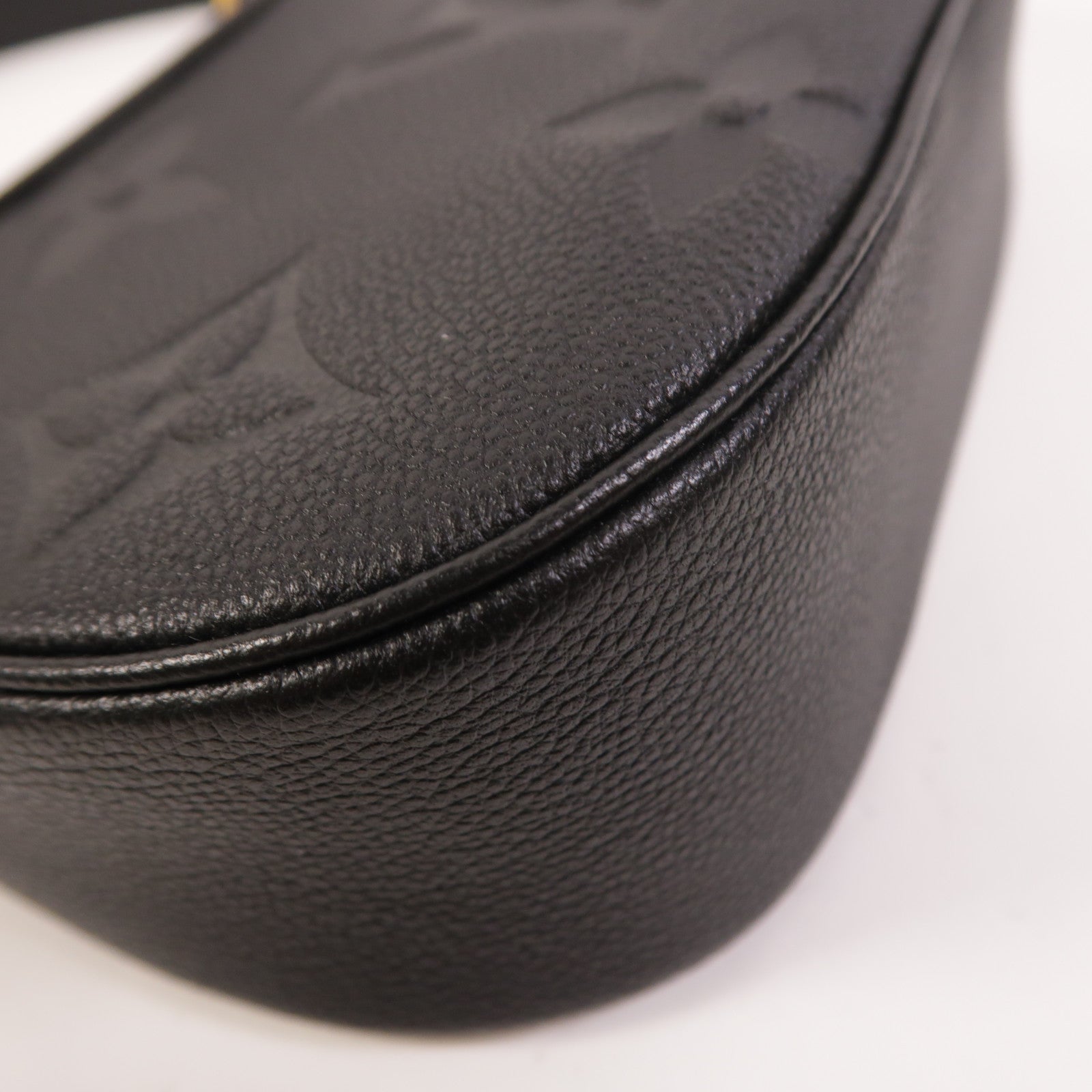 LOUIS VUITTON Monogram Empreinte Bagatelle金扣手挽肩背兩用袋