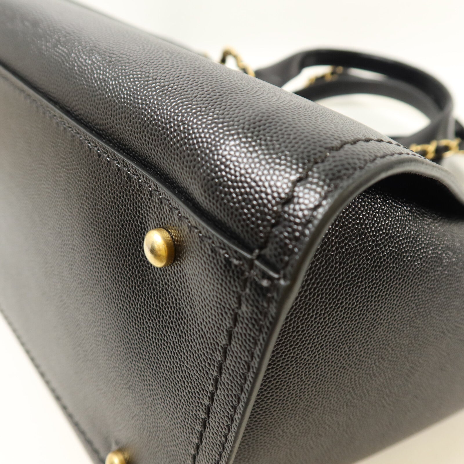 CHANEL 牛皮皮革Deauville Tote Bag手挽肩背兩用袋