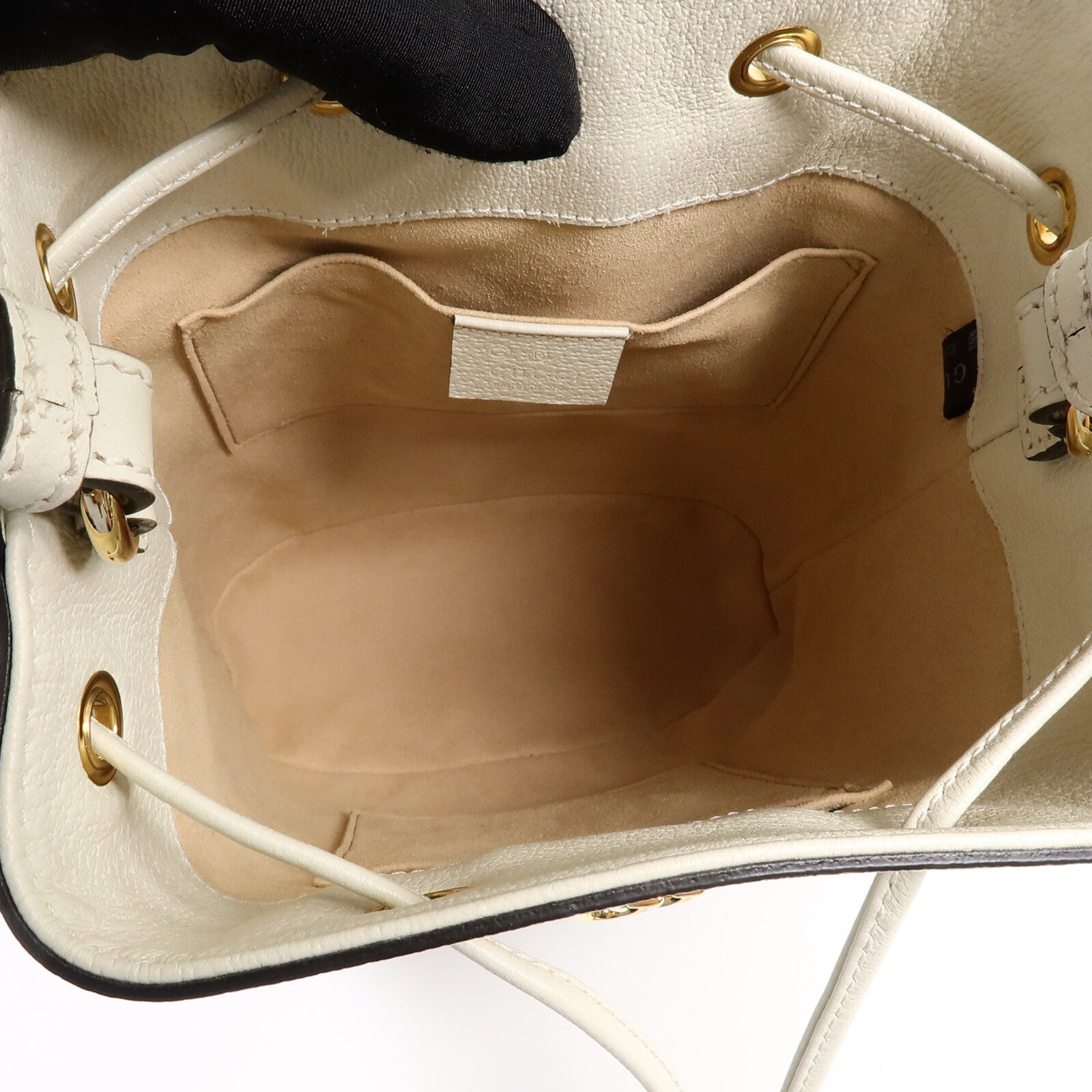 GUCCI 牛皮皮革Ophidia Bucket手挽肩背兩用袋