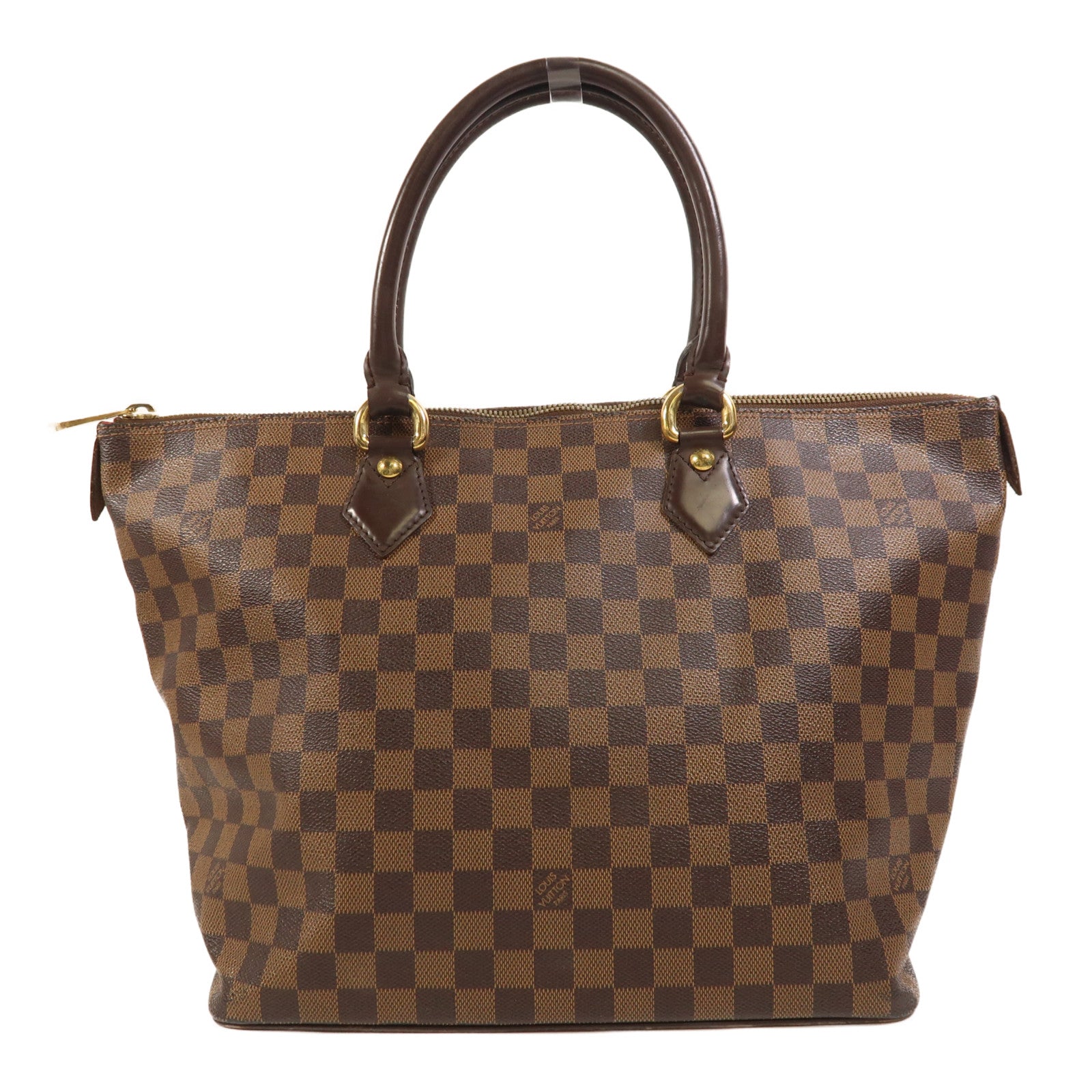 LOUIS VUITTON 【激減優惠】Damier Saleya MM金扣手挽袋