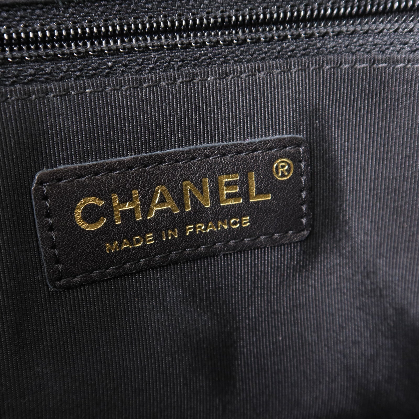 CHANEL 羊皮皮革Elegant CC shopping tote手挽袋