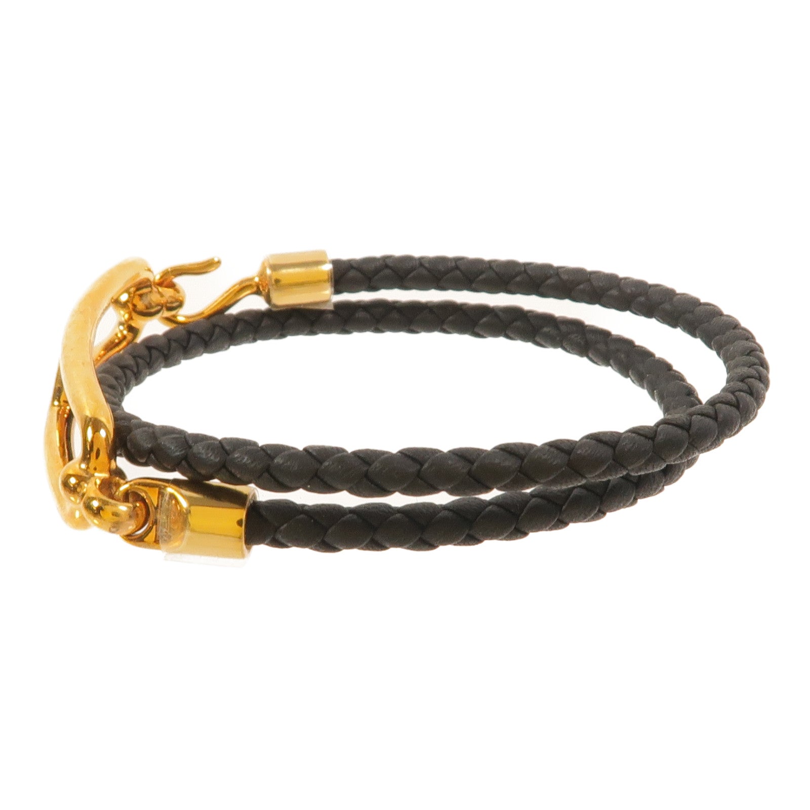 HERMES Swift皮革Roulis Double Tour Bracelet手鏈
