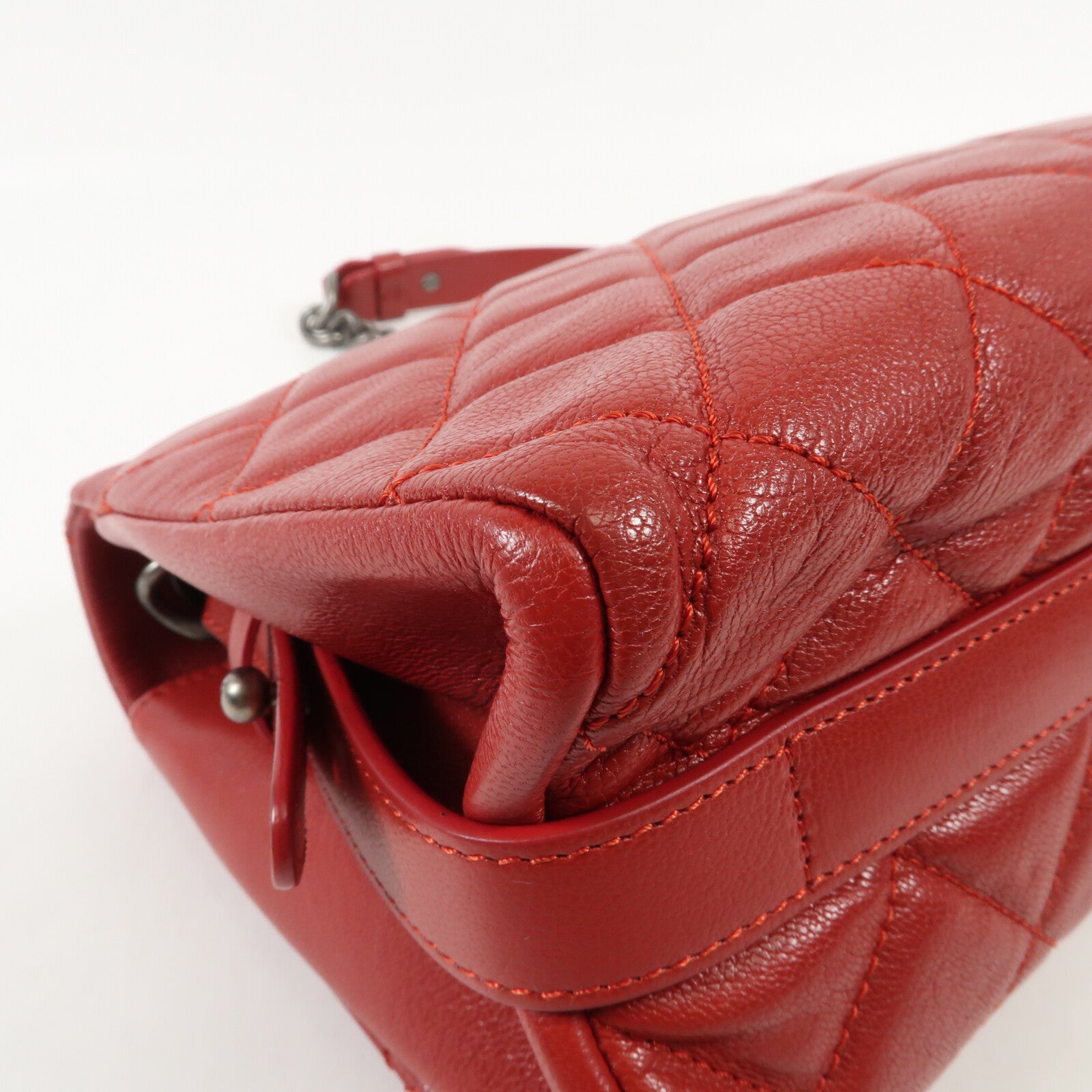 CHANEL 牛皮皮革Chain Shoulder鏈帶肩背袋