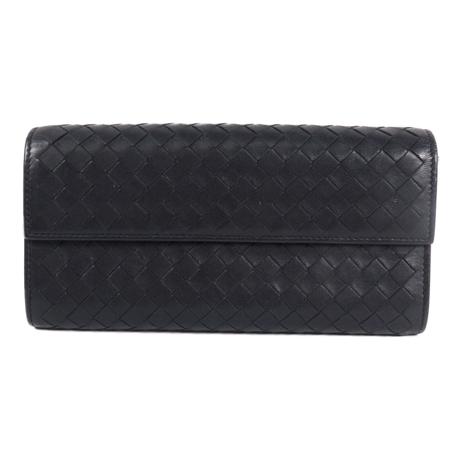 BOTTEGA VENETA 織紋皮革Long Wallet長錢包