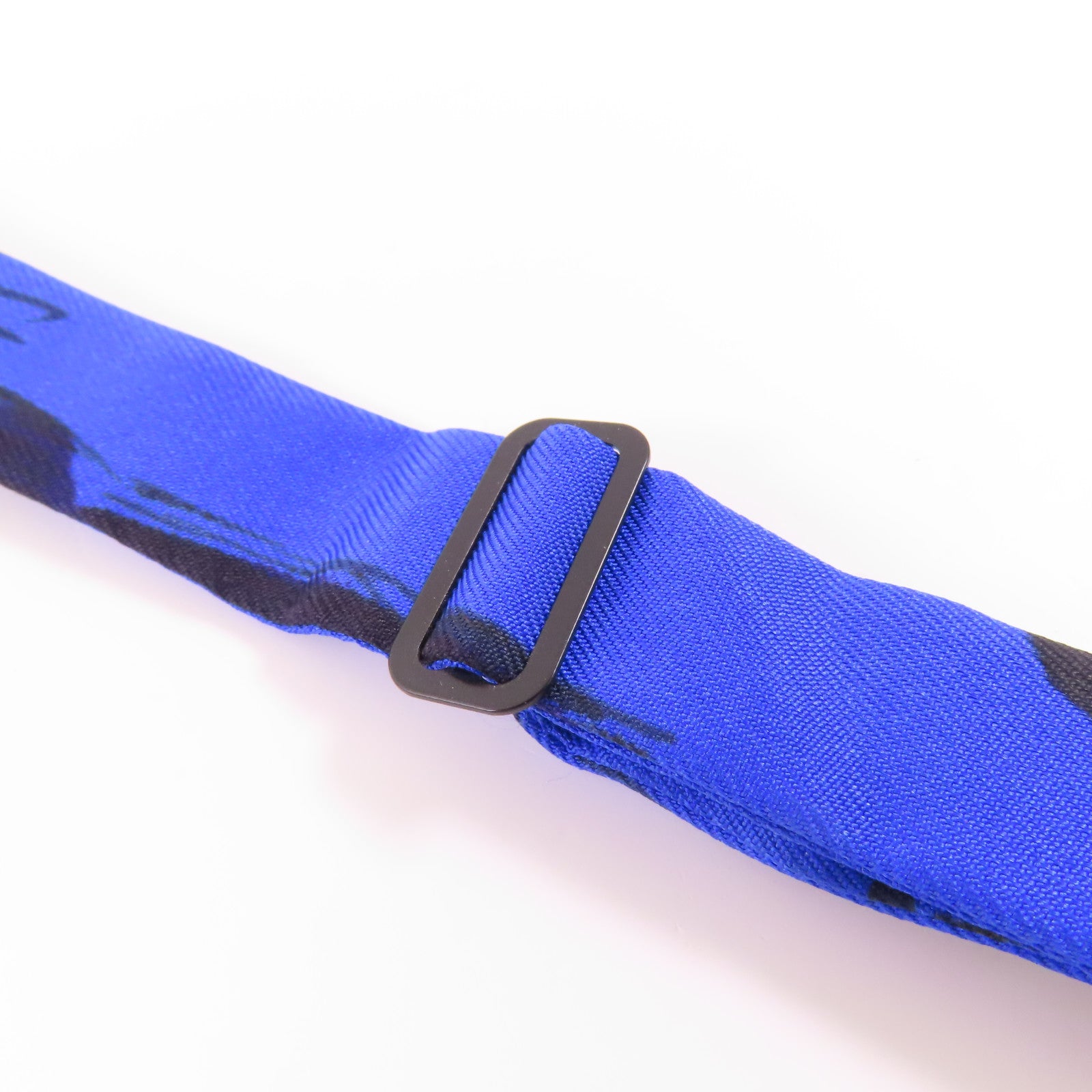 HERMES Bow Tie Silk Blue
