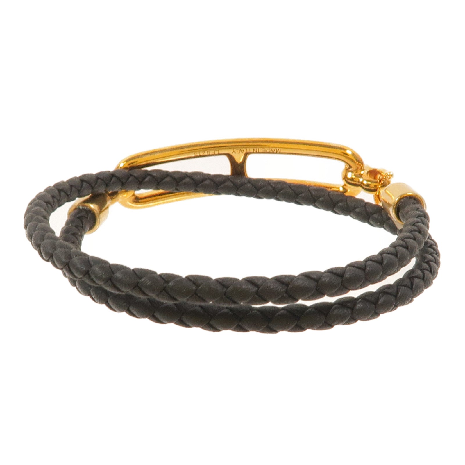HERMES Swift皮革Roulis Double Tour Bracelet手鏈