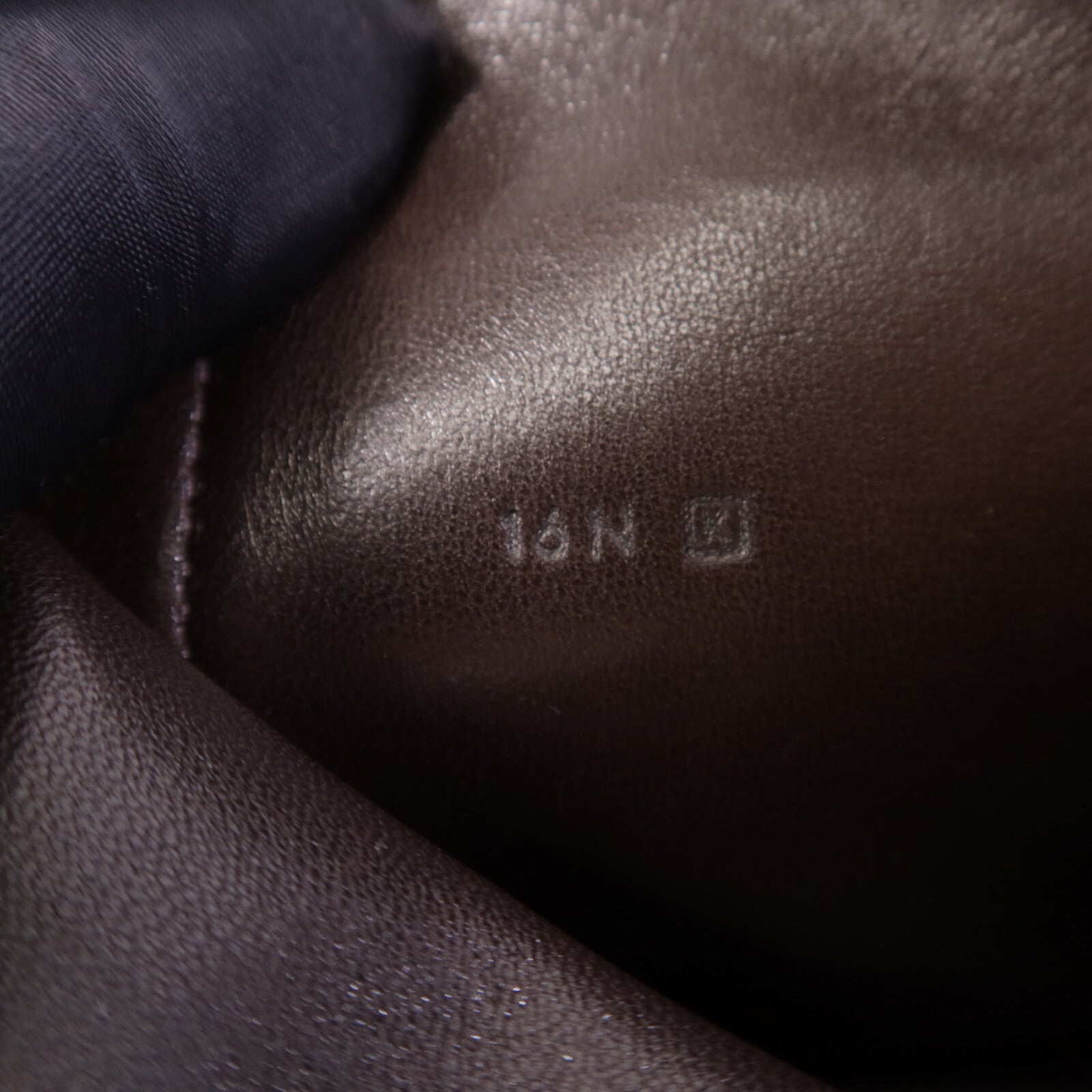 HERMES Clemence皮革Dogon GM銀扣長錢包