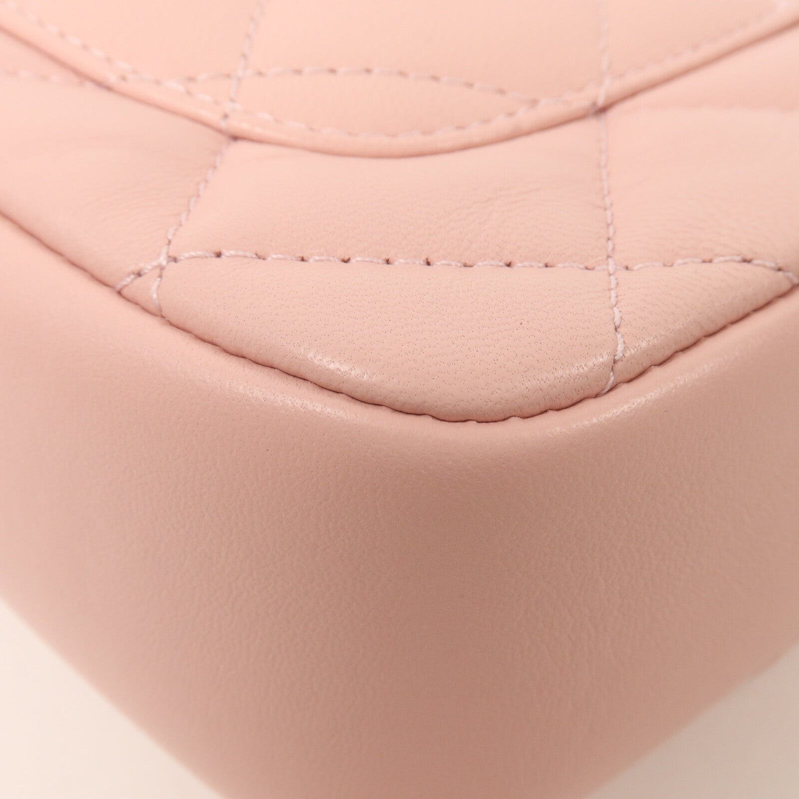 CHANEL 羊皮皮革Mini Rectangular Flap Bag With Heart鏈帶肩背袋
