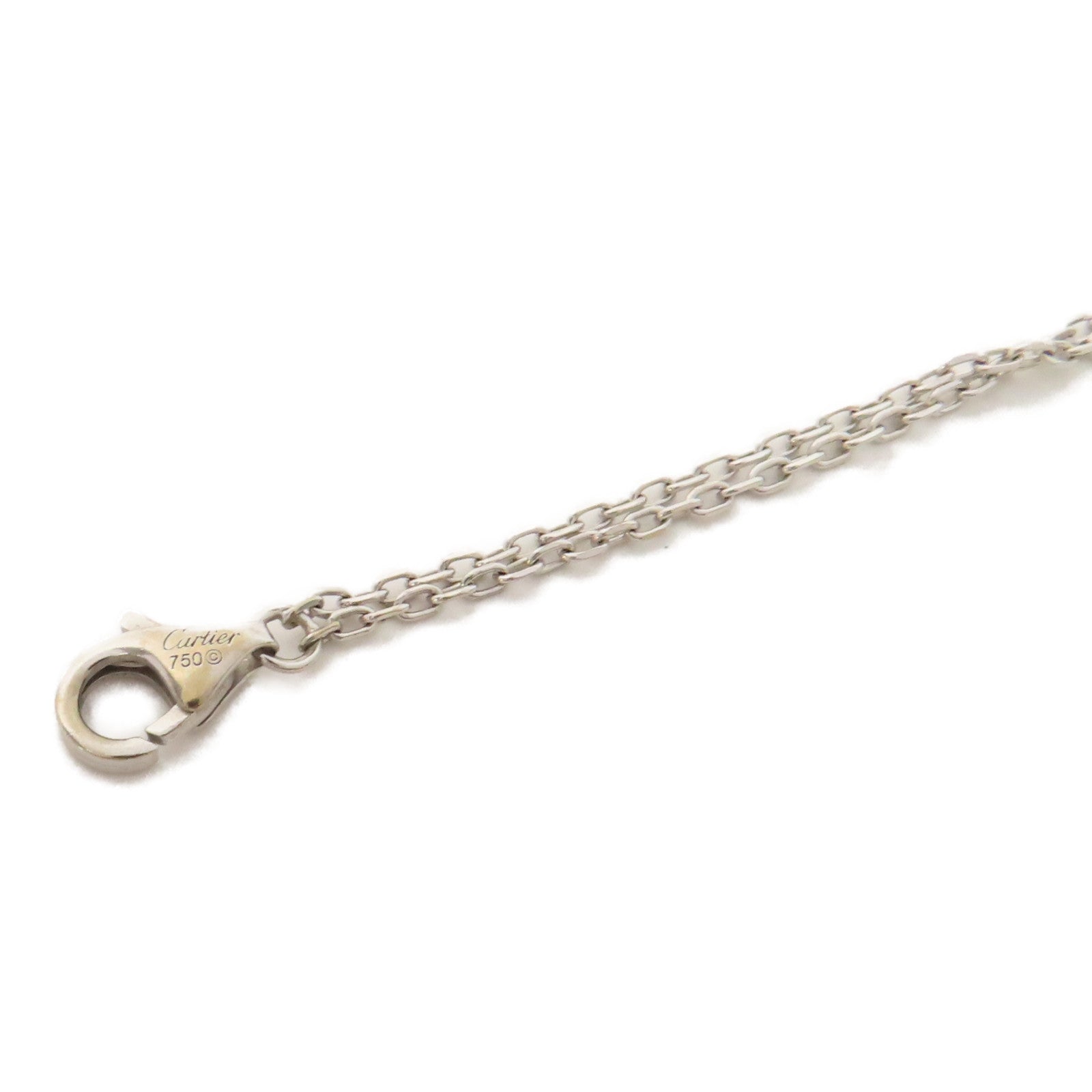 CARTIER 【激減優惠】18K白金Love Bracelet手鏈銀色
