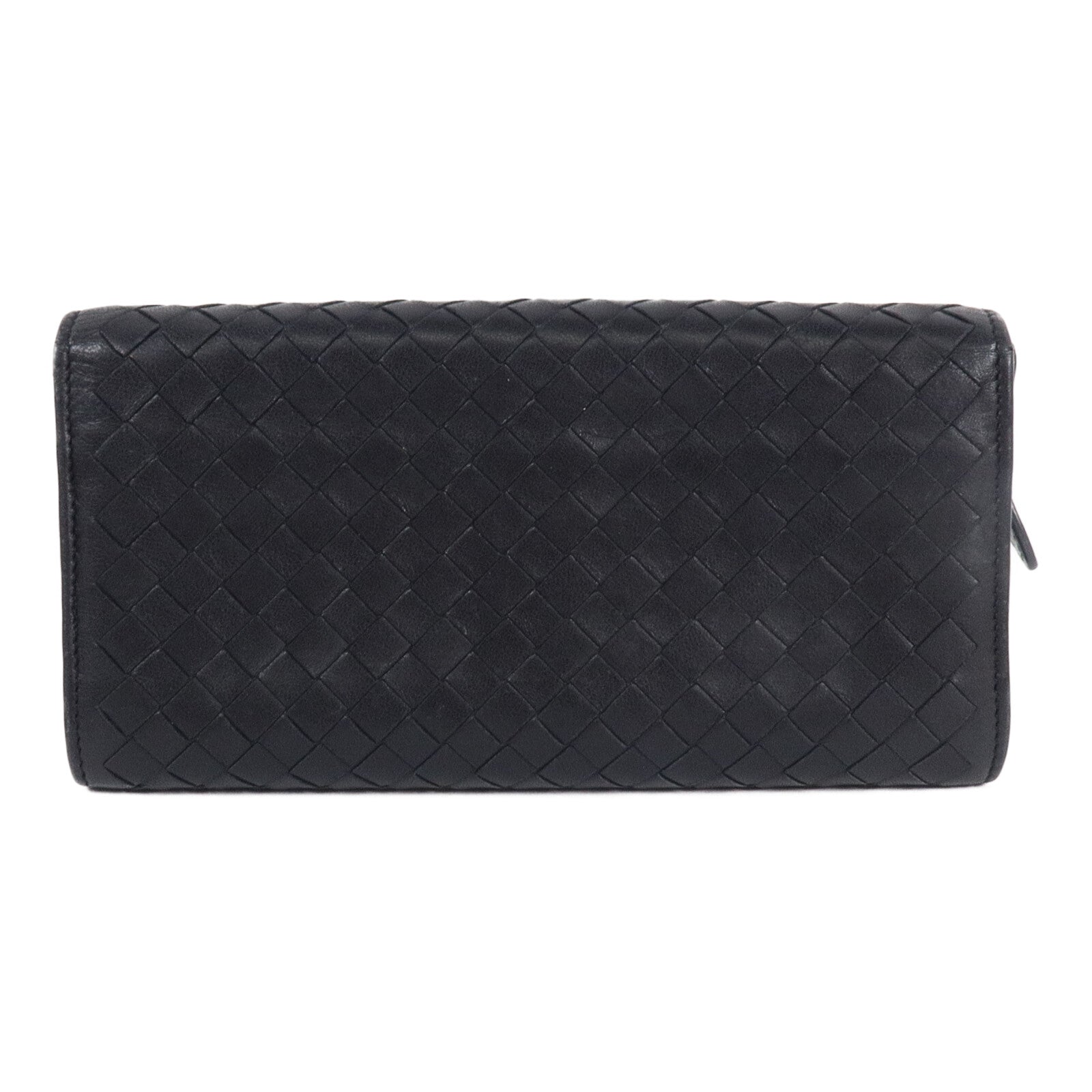 BOTTEGA VENETA 織紋皮革Long Wallet長錢包