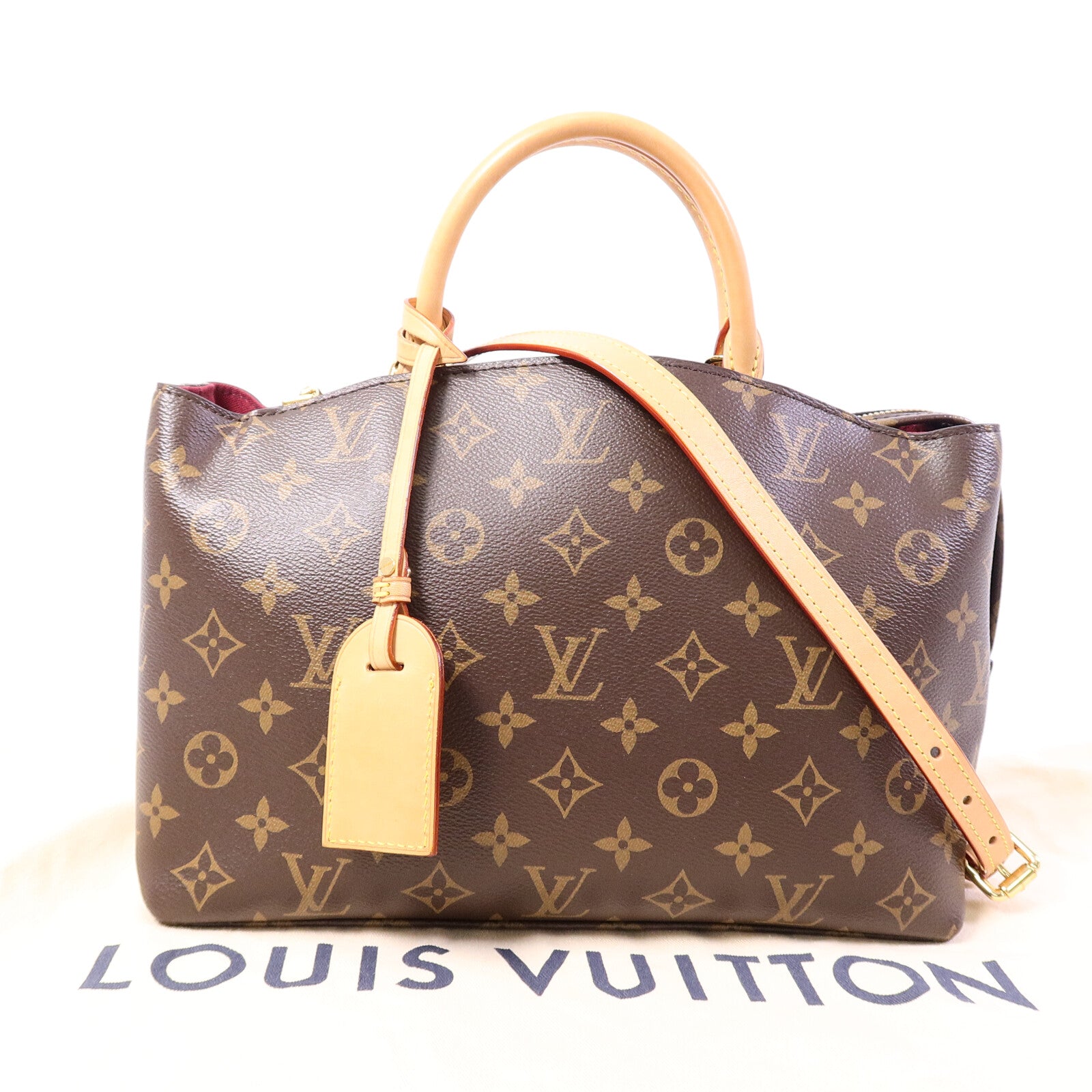 LOUIS VUITTON Monogram Petit Palais手挽肩背兩用袋