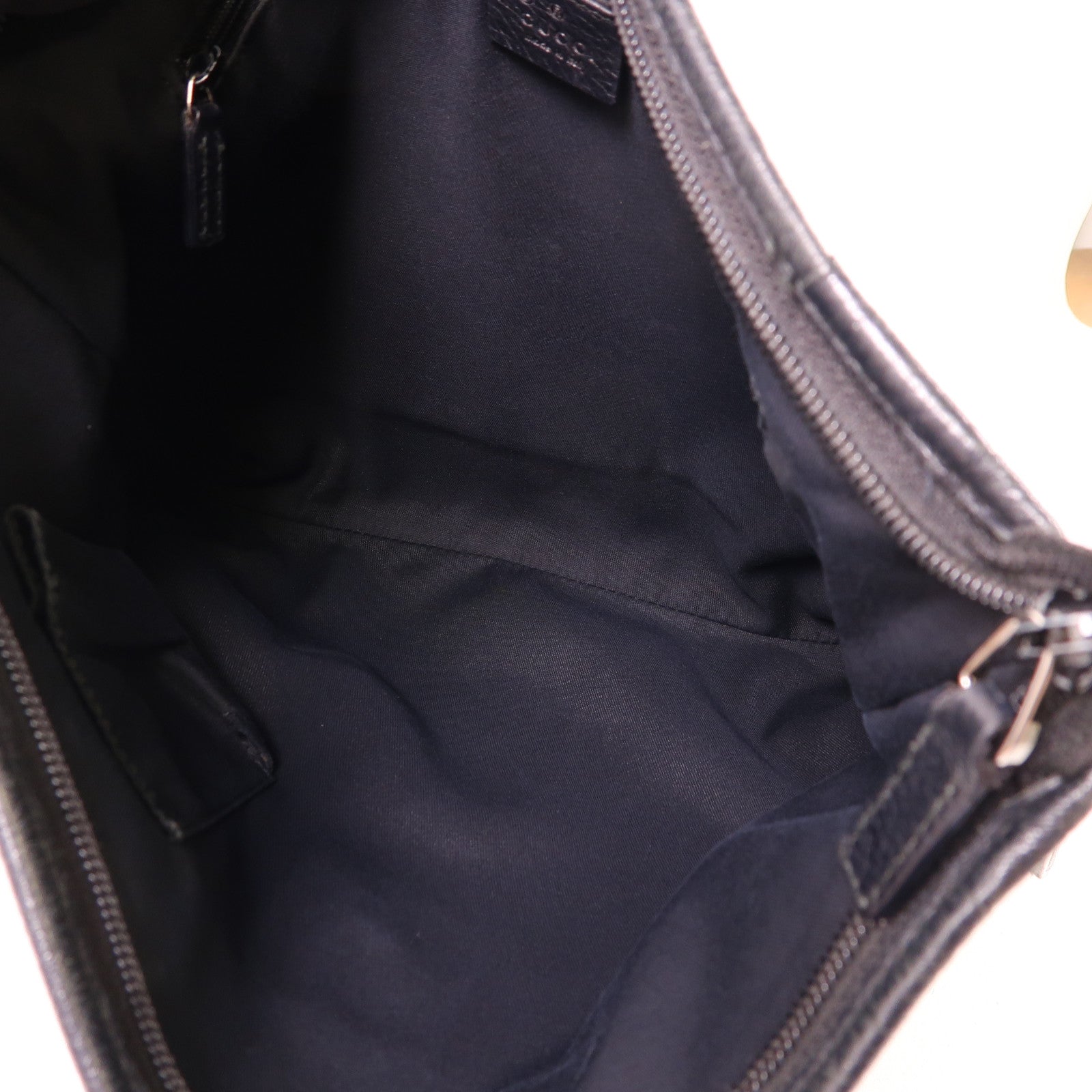 GUCCI 帆布Shoulder Bag銀扣肩背袋