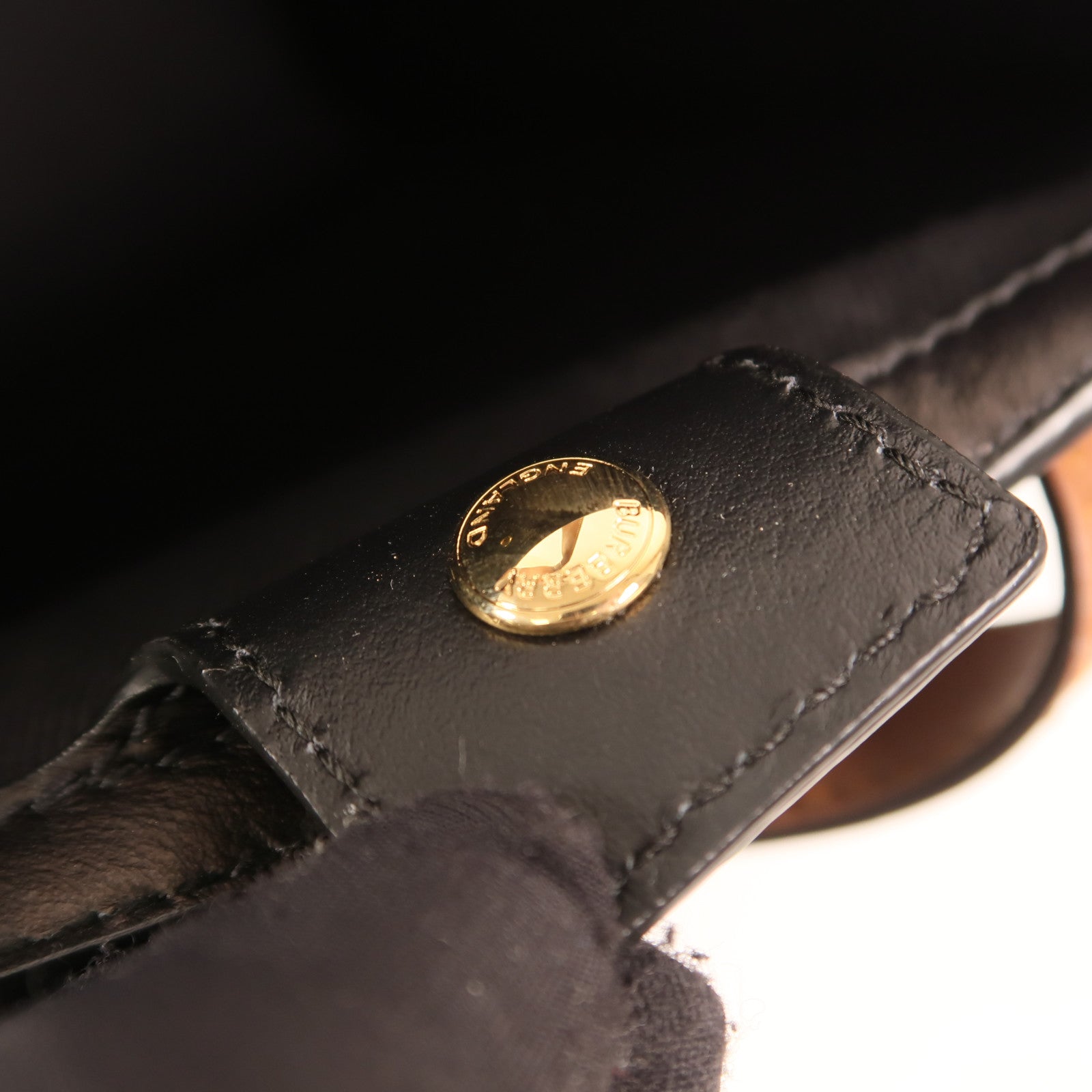 BURBERRY 塗層帆布2 Way Shoulder金扣手挽肩背兩用袋