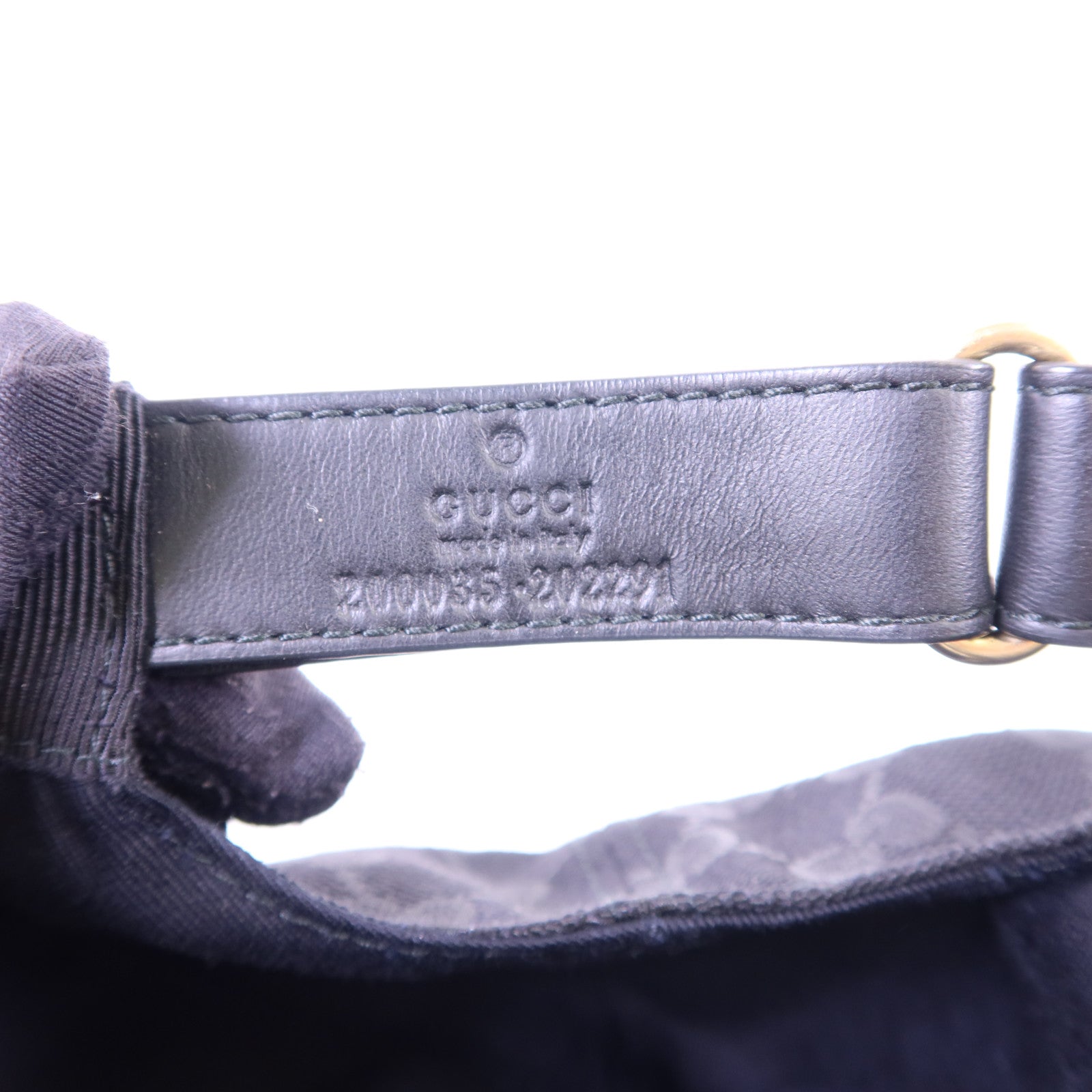 GUCCI 帆布Logo Hat帽子