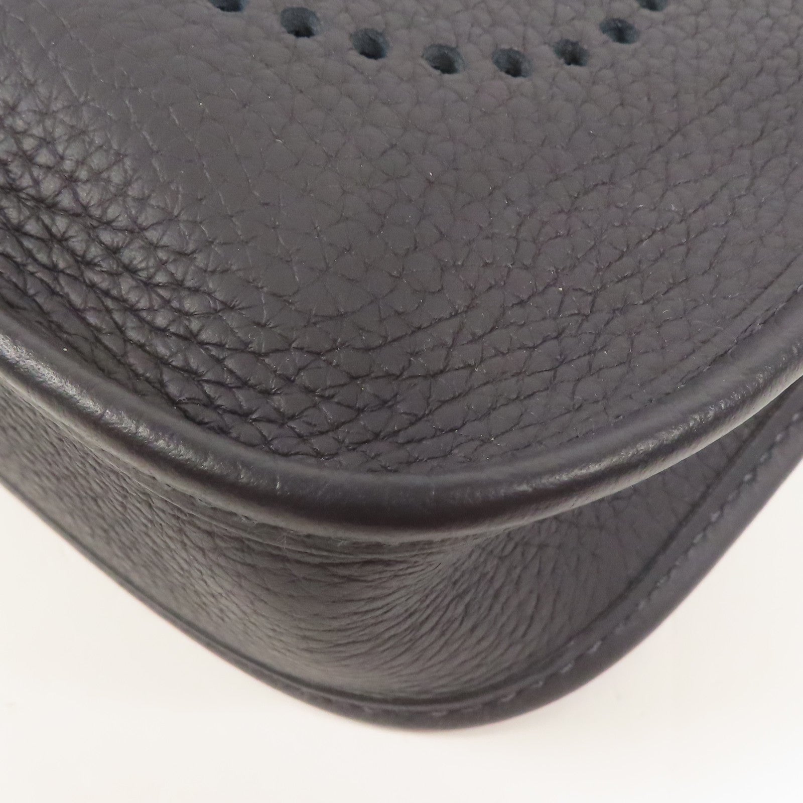 HERMES Clemence皮革Evelyne TPM銀扣肩背袋