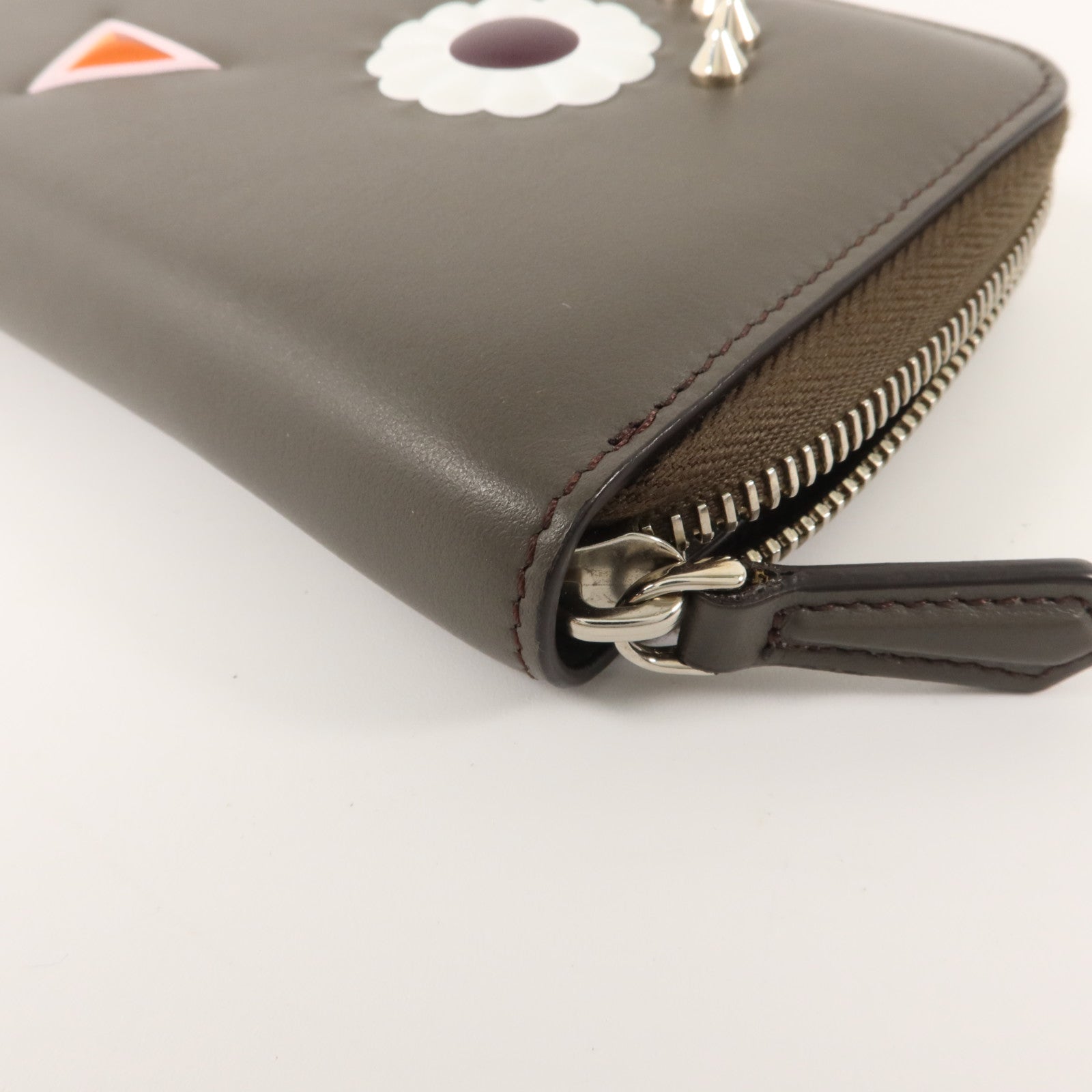 FENDI 牛皮皮革Hypnoteyes Wallet長錢包