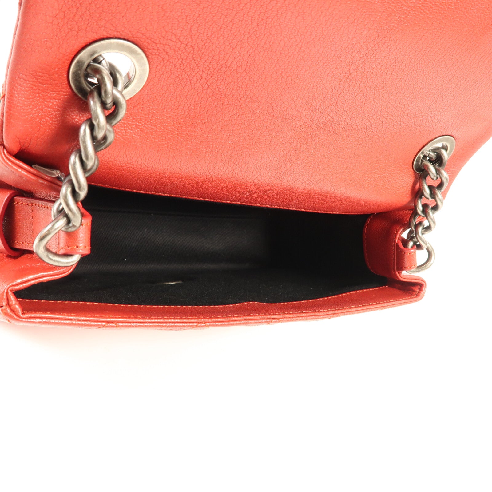 CHANEL 牛皮皮革Chain Shoulder鏈帶肩背袋