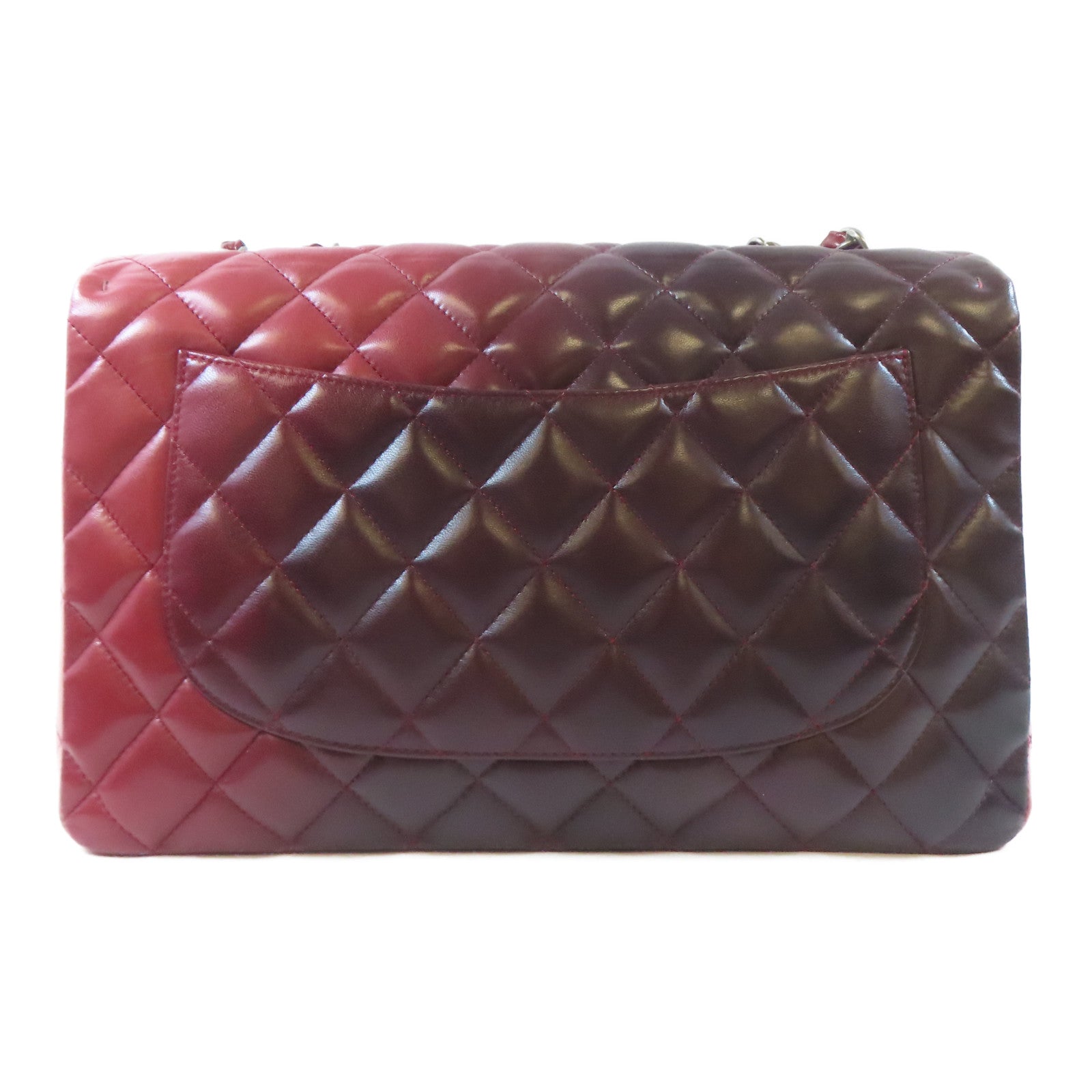 CHANEL 【激減優惠】菱格羊皮皮革Chain Shoulder Bag金扣鏈帶肩背袋紅色/粉紅色/黑色