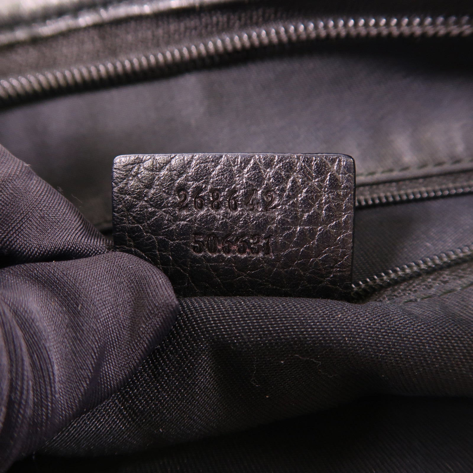 GUCCI 帆布Shoulder Bag銀扣肩背袋