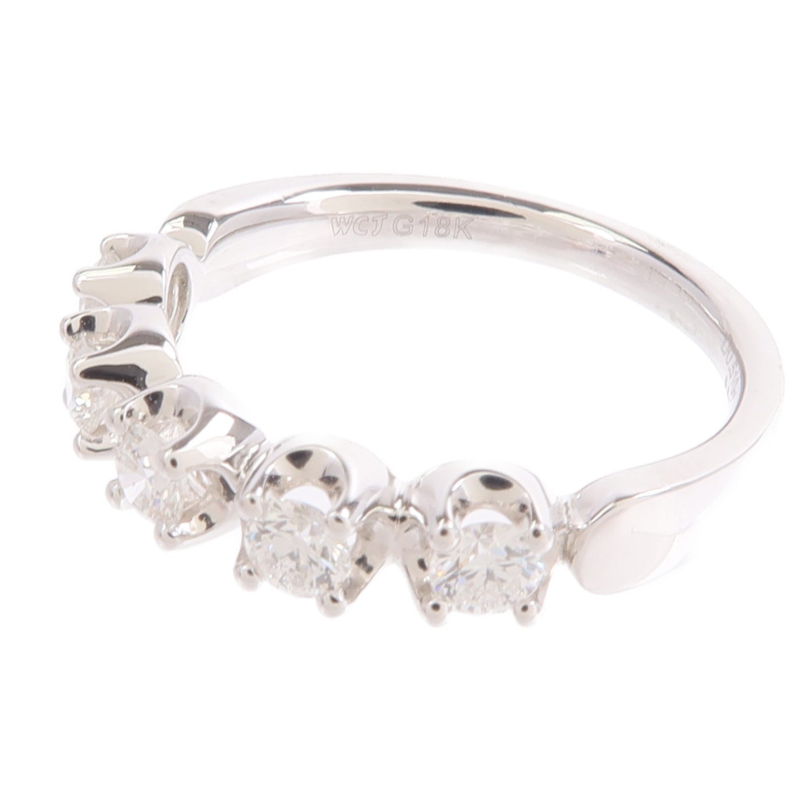 JEWELRY 18K白金Diamond Ring鑽石戒指