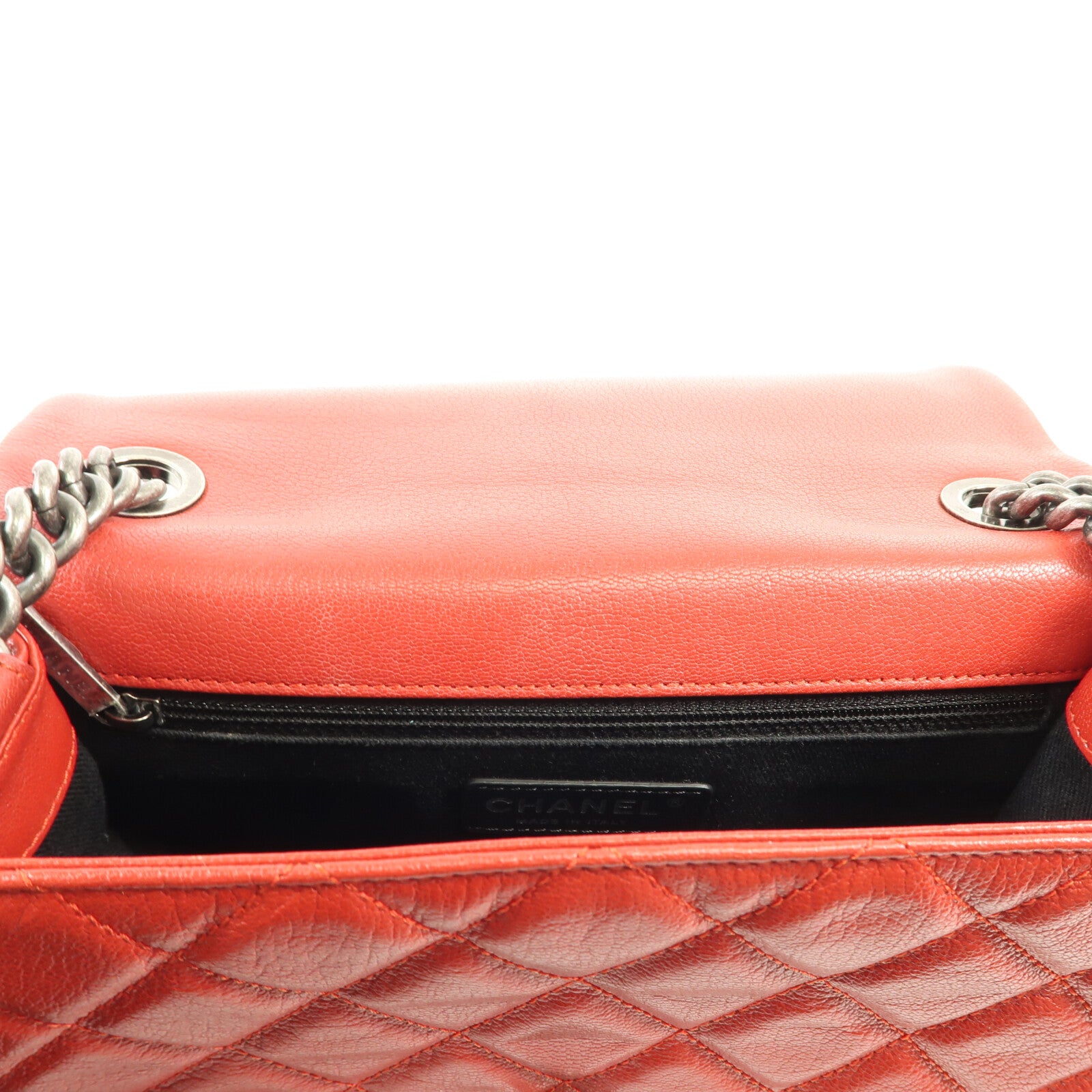 CHANEL 牛皮皮革Chain Shoulder鏈帶肩背袋