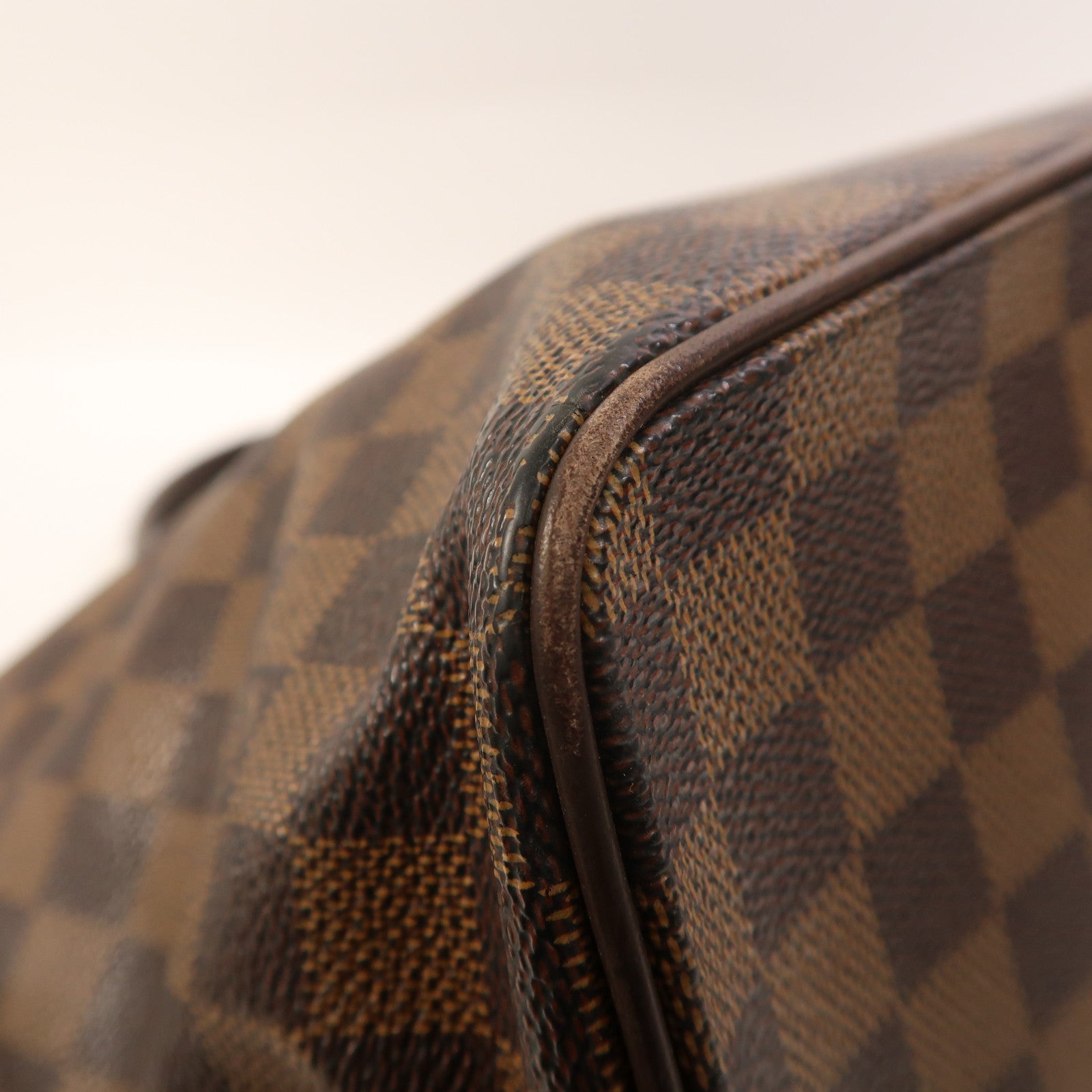 LOUIS VUITTON 【激減優惠】Damier Saleya MM金扣手挽袋