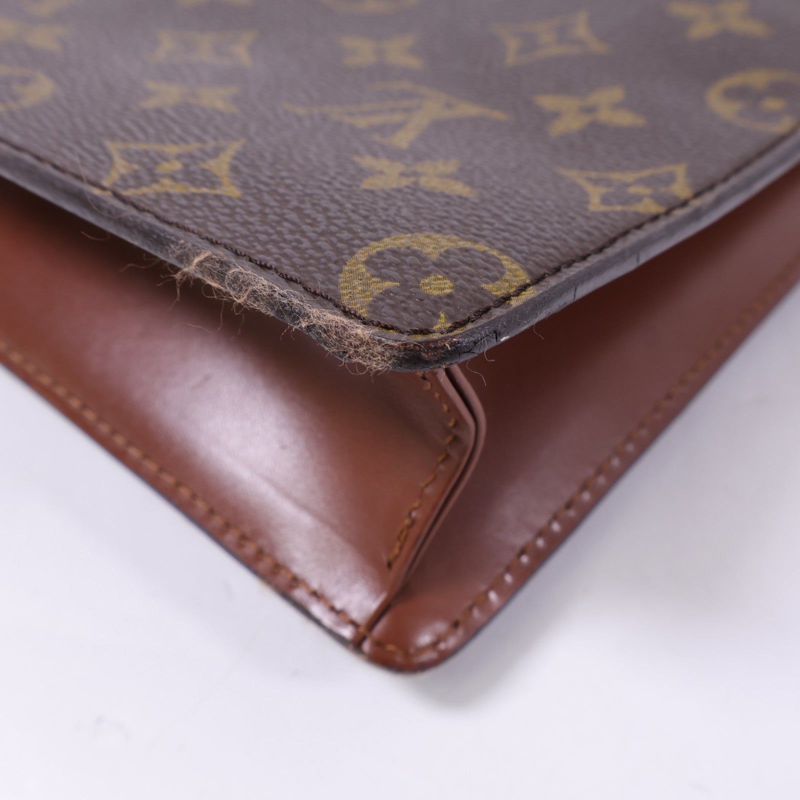 LOUIS VUITTON Monogram Monceau 28金扣手挽肩背兩用袋