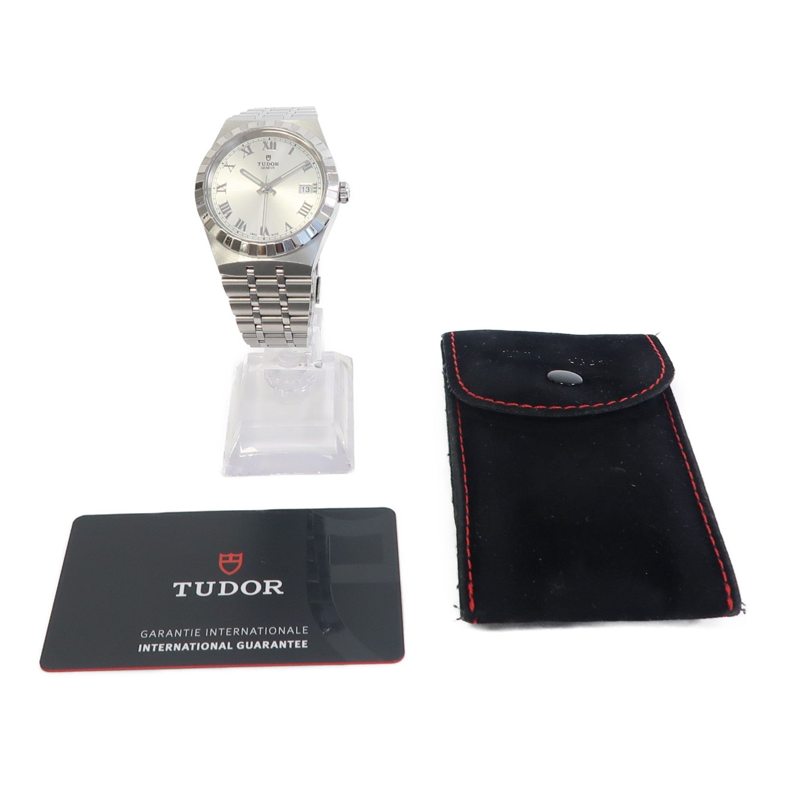 TUDOR Todor Royal不鏽鋼手錶自動機芯銀色