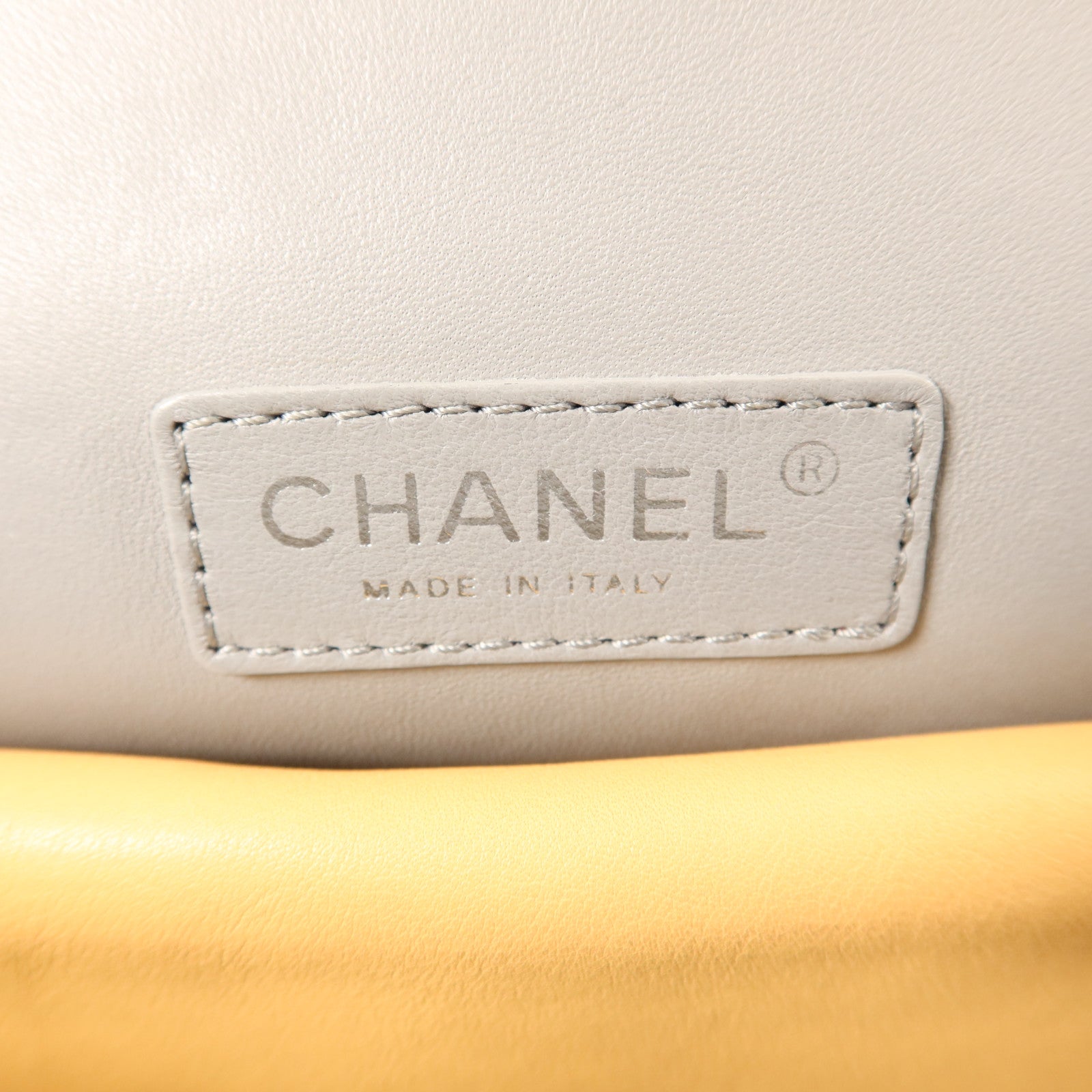 CHANEL 牛皮皮革2 Way Shoulder Bag銀扣手挽肩背兩用袋