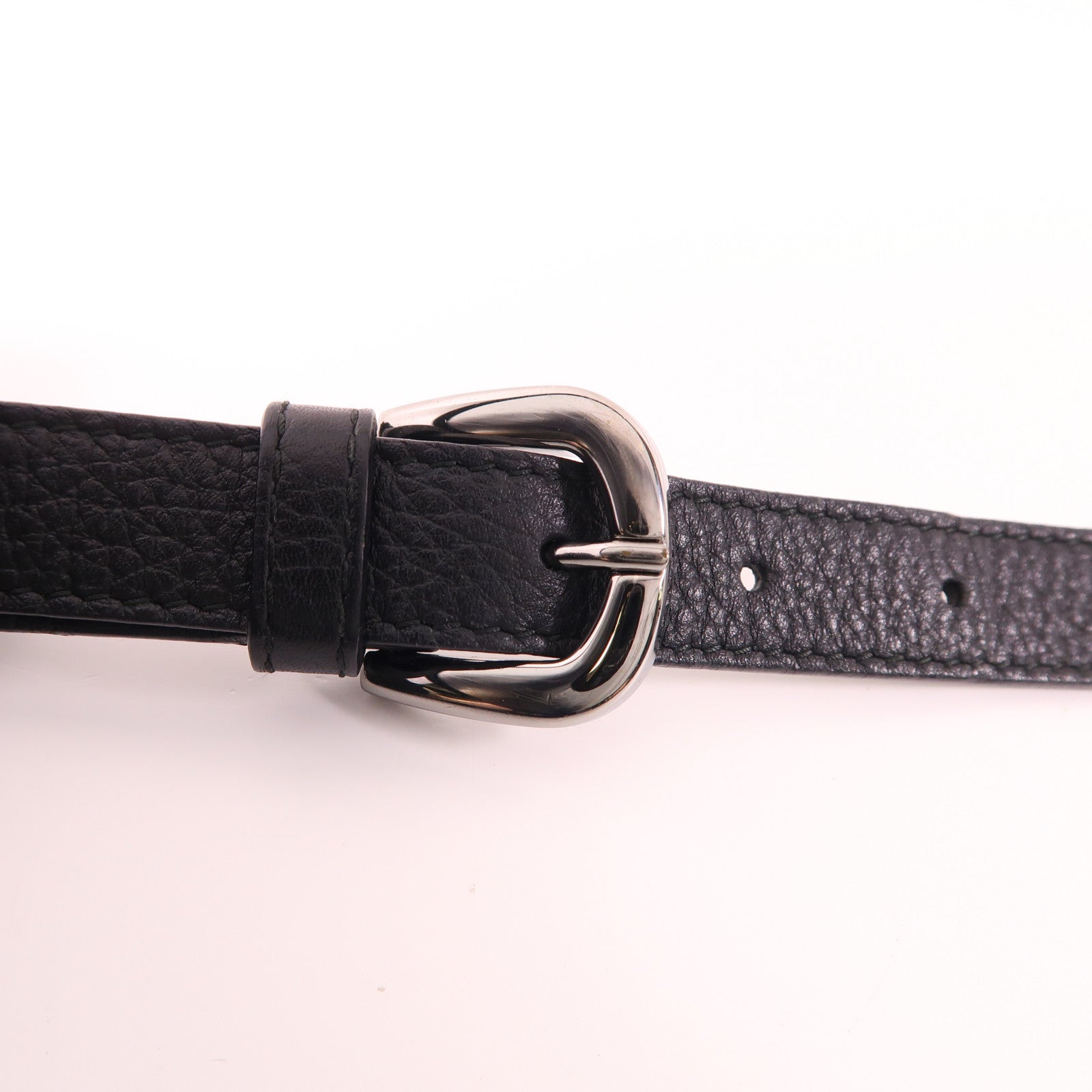 GUCCI 帆布Shoulder Bag銀扣肩背袋