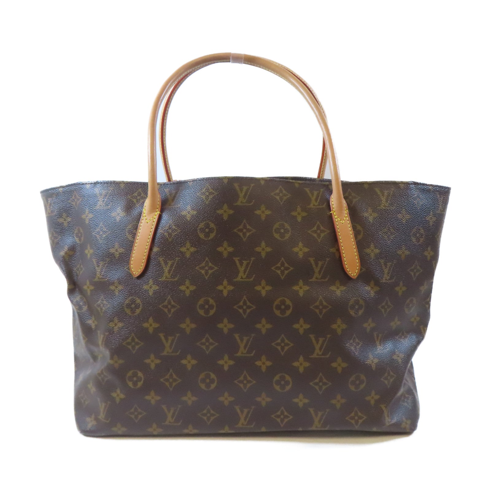 LOUIS VUITTON Monogram Raspail MM金扣肩背袋/手挽袋啡色