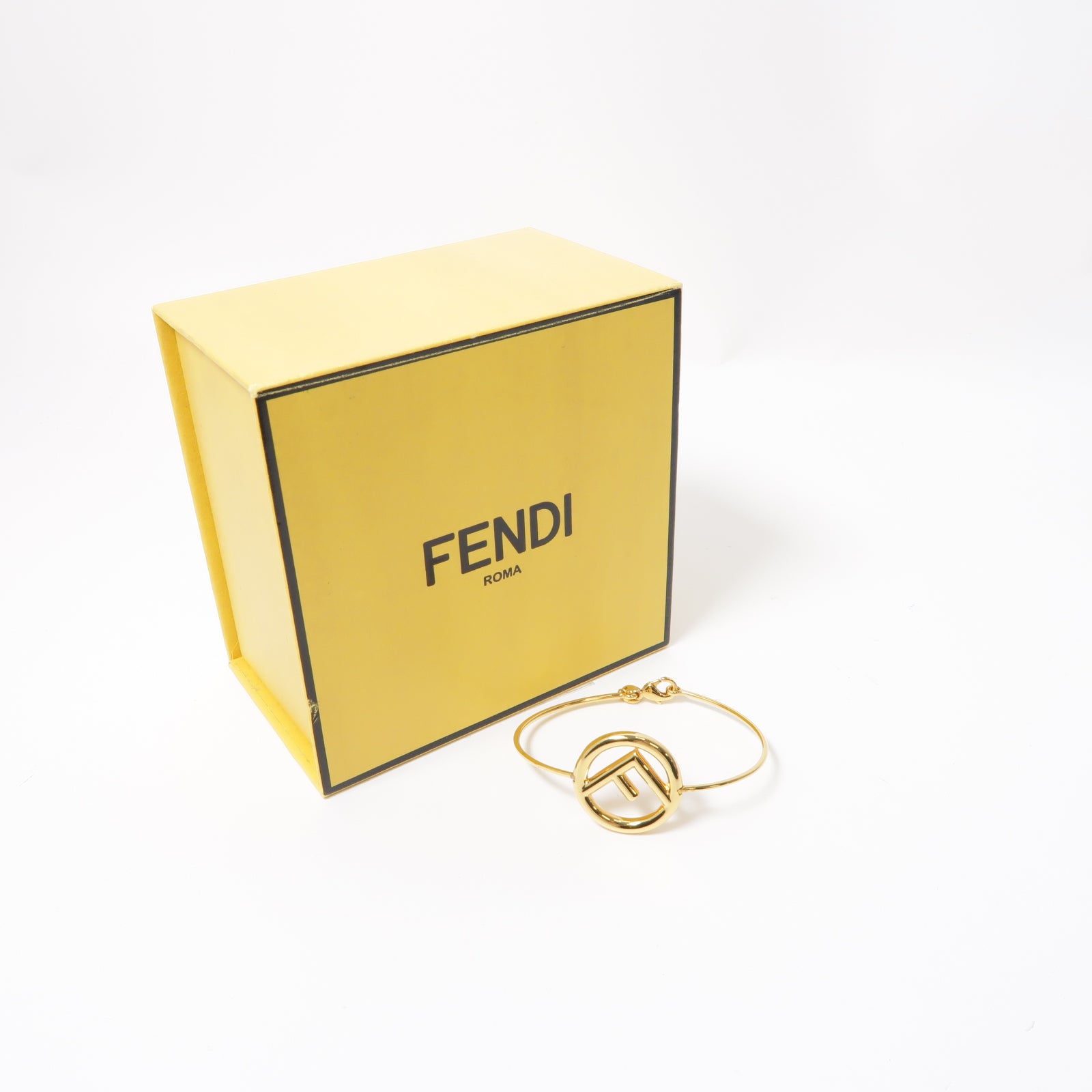 FENDI 金屬Bracelet手鐲金色